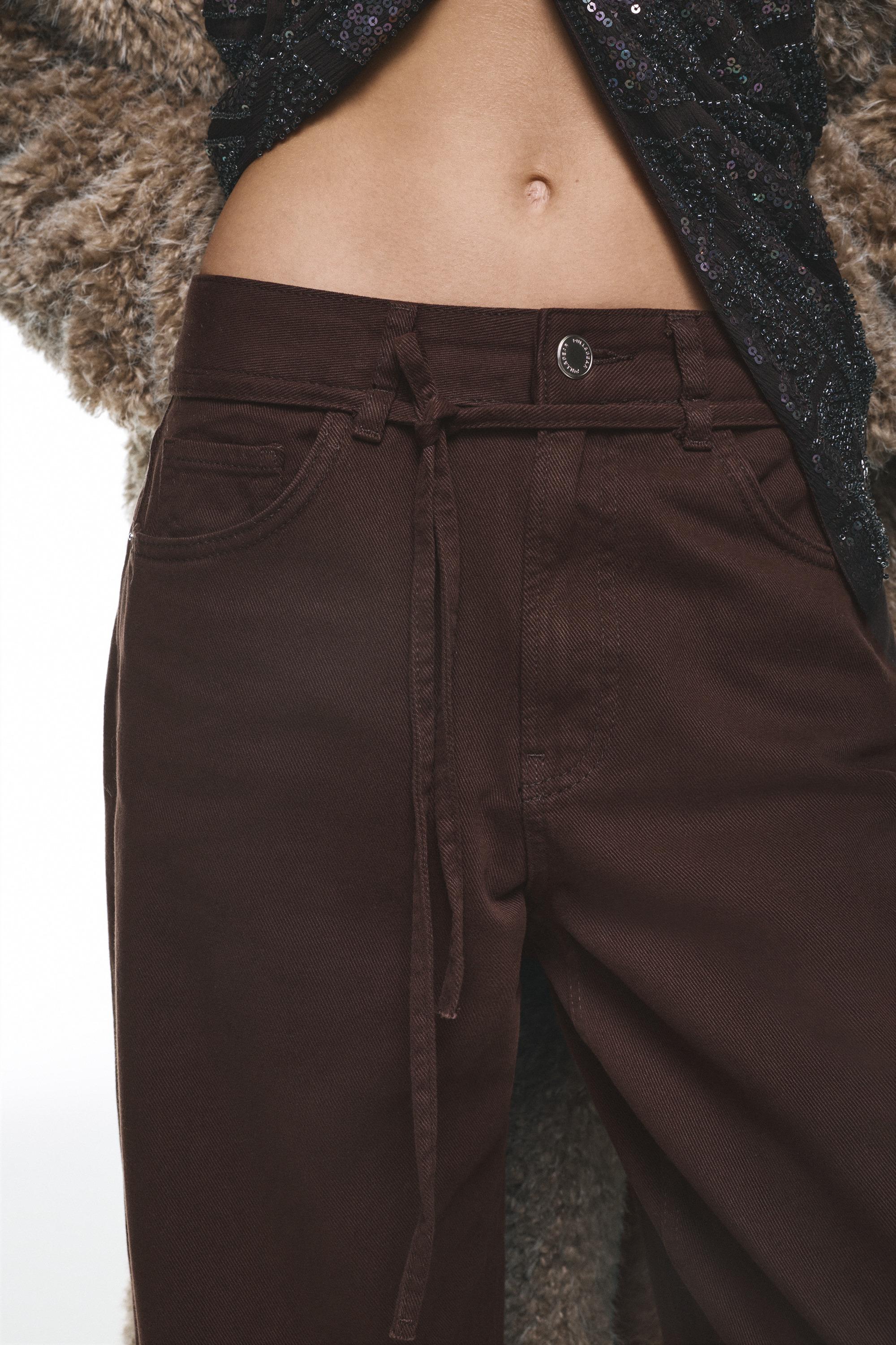 Bağcıklı baggy jean - Görsel 83