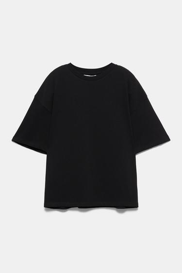 Oversize short sleeve T-shirt — Black 5