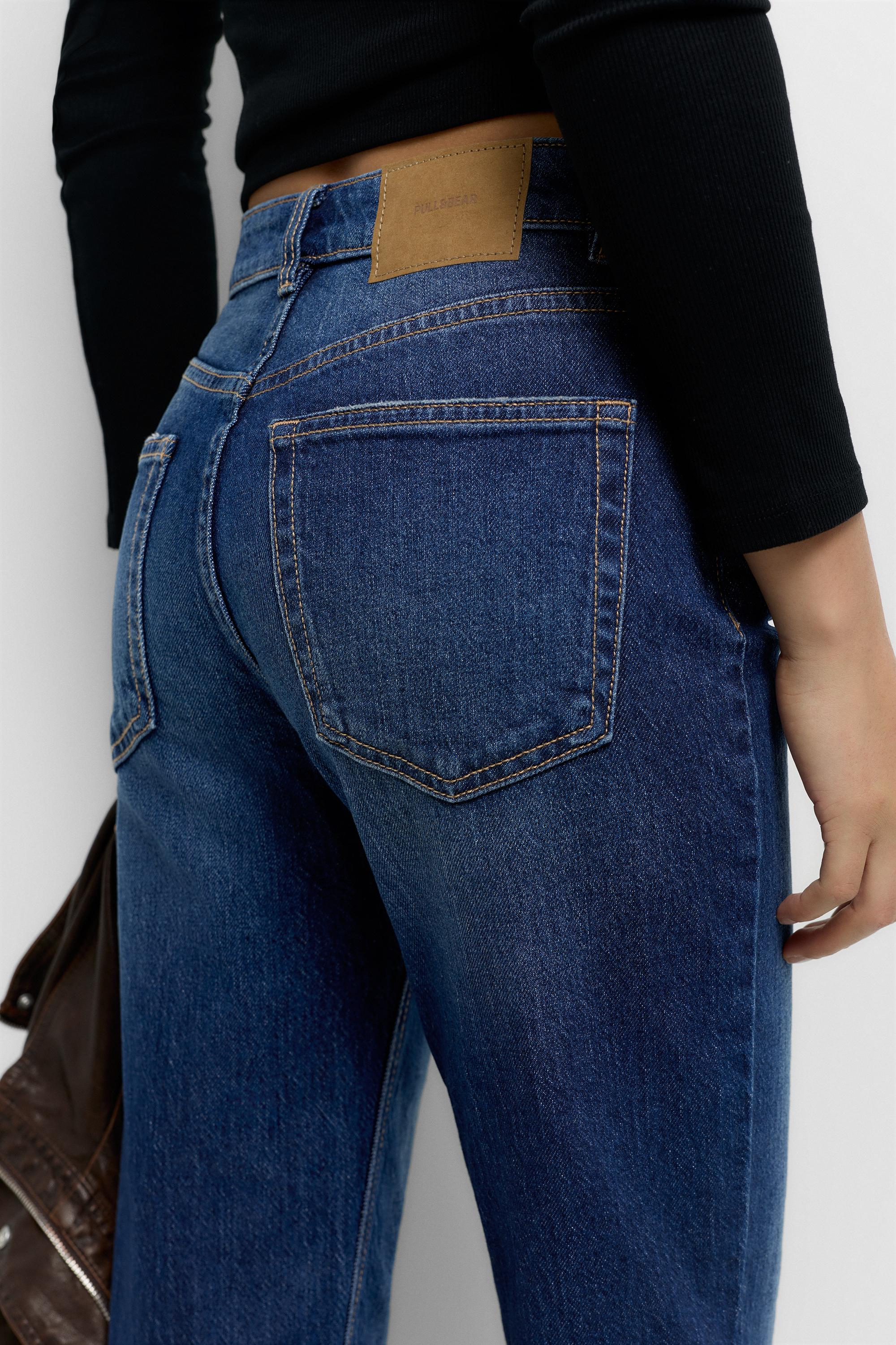 Slim fit comfort jeans — Navy