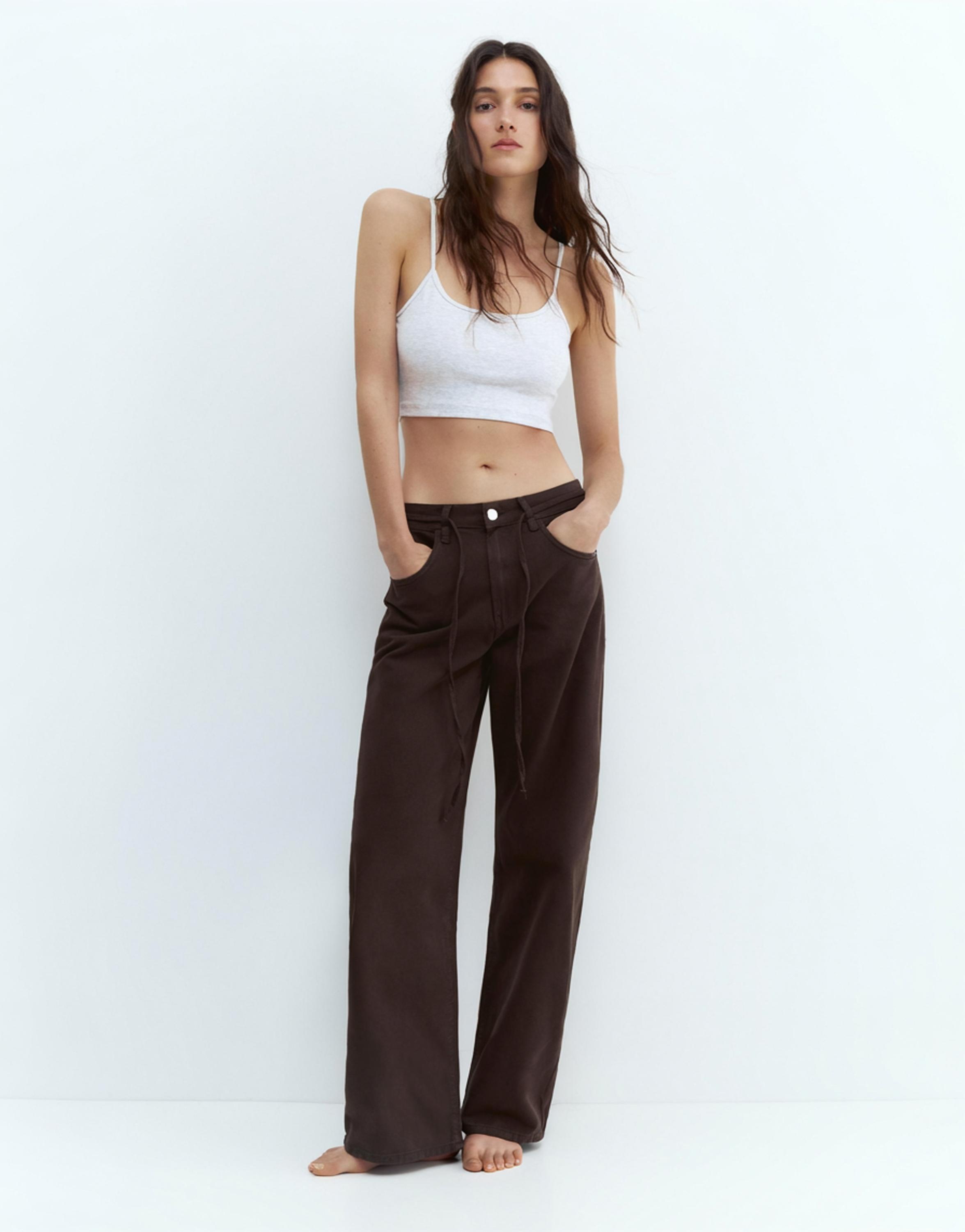 Bağcıklı baggy jean - Görsel 72