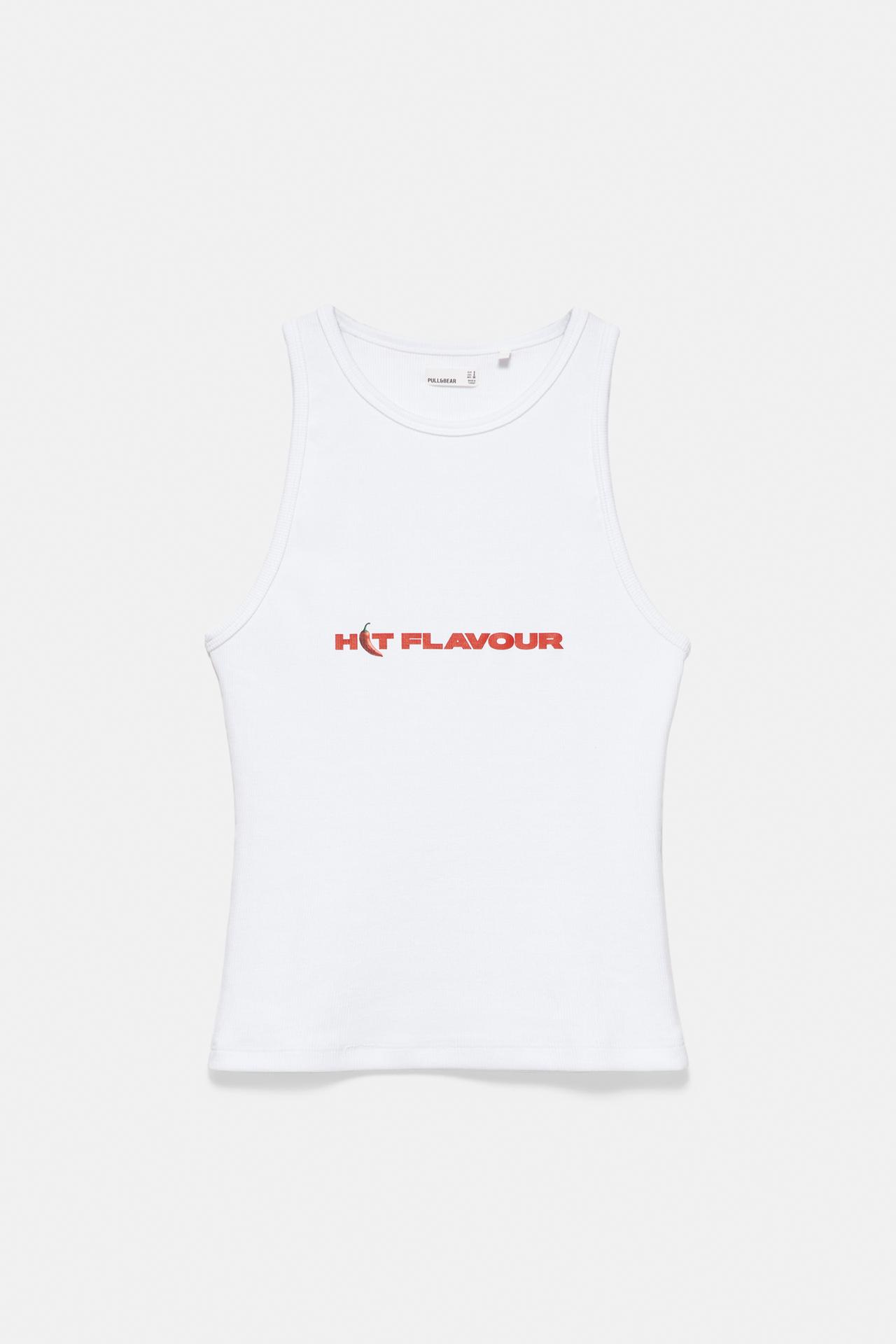 Chilli tank top — White
