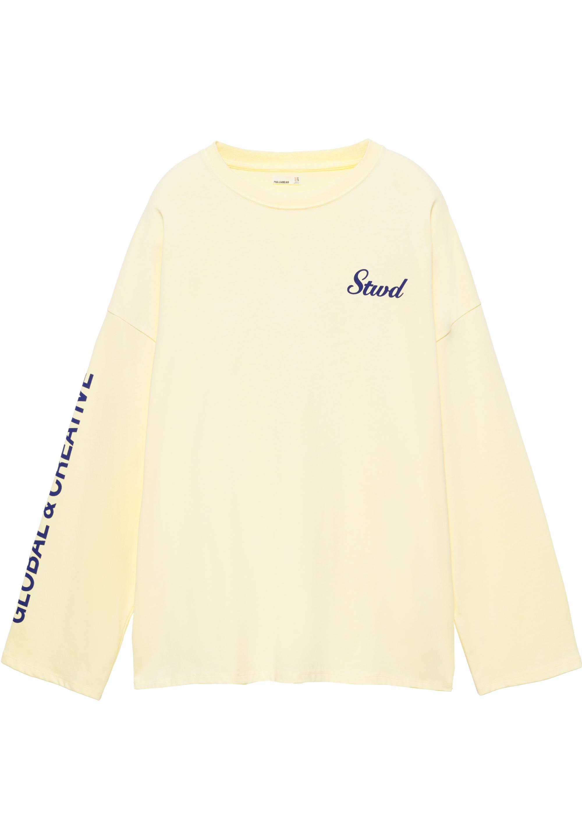 Long sleeve STWD T-shirt — Yellow
