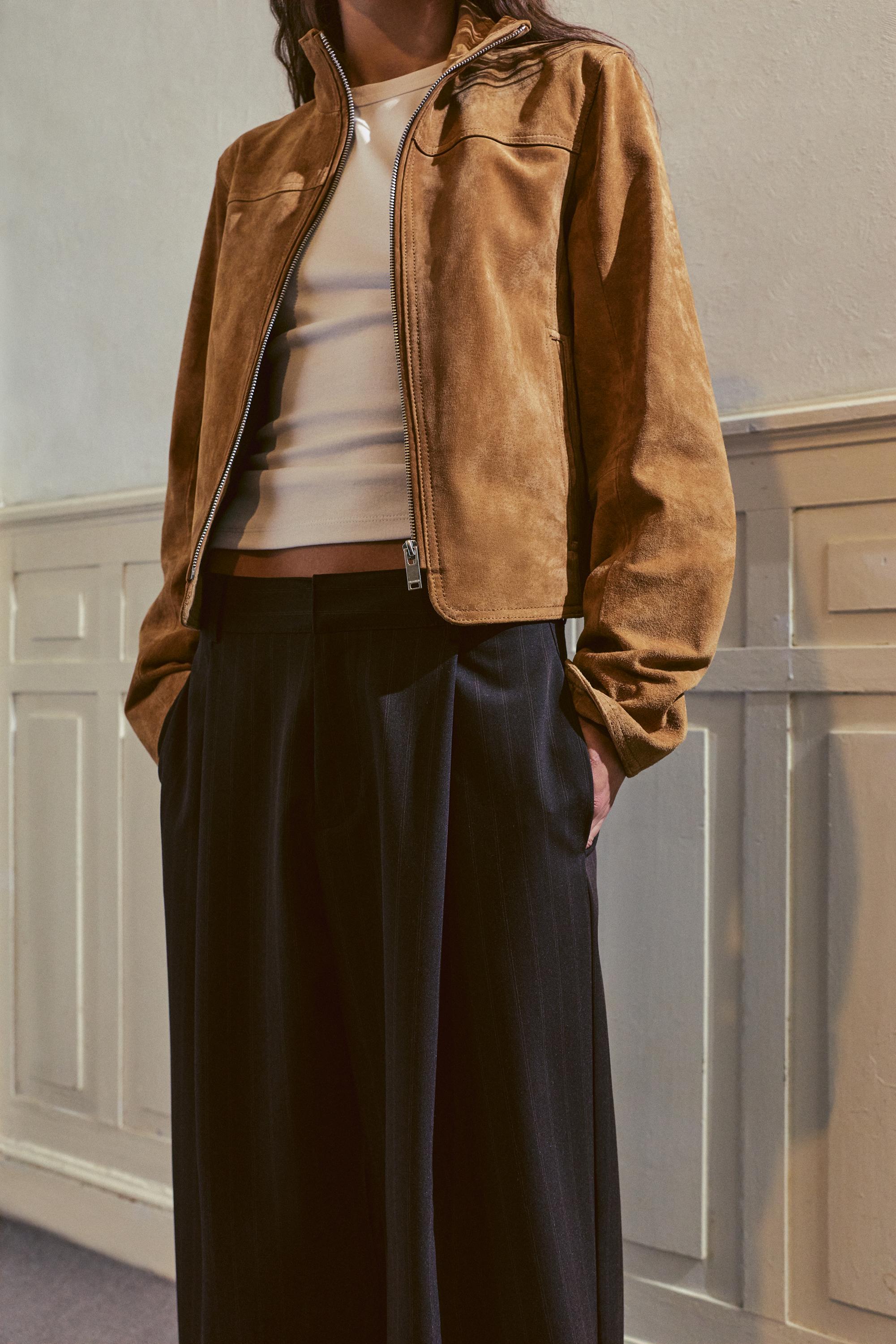 Şalvar pantolon çizgili pileli - Görsel 18