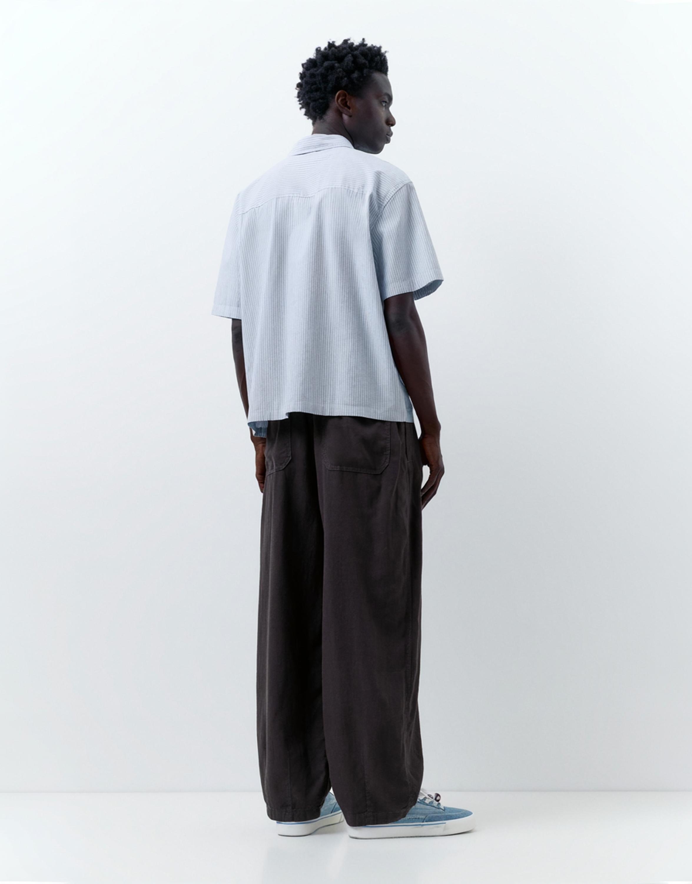 Ketenli jogger pantolon - Görsel 44