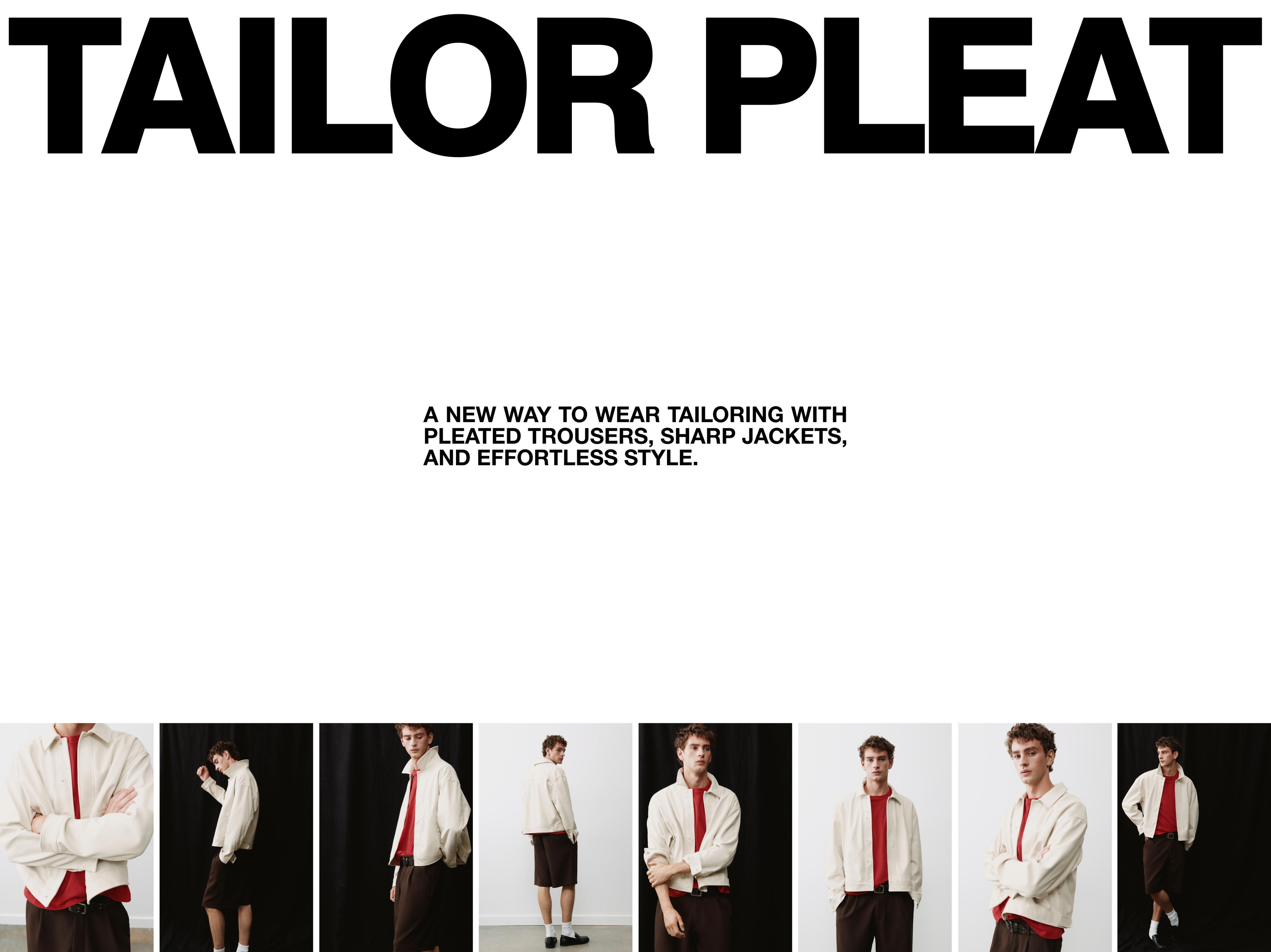 Smart Bermuda shorts with pleats — Chocolate
