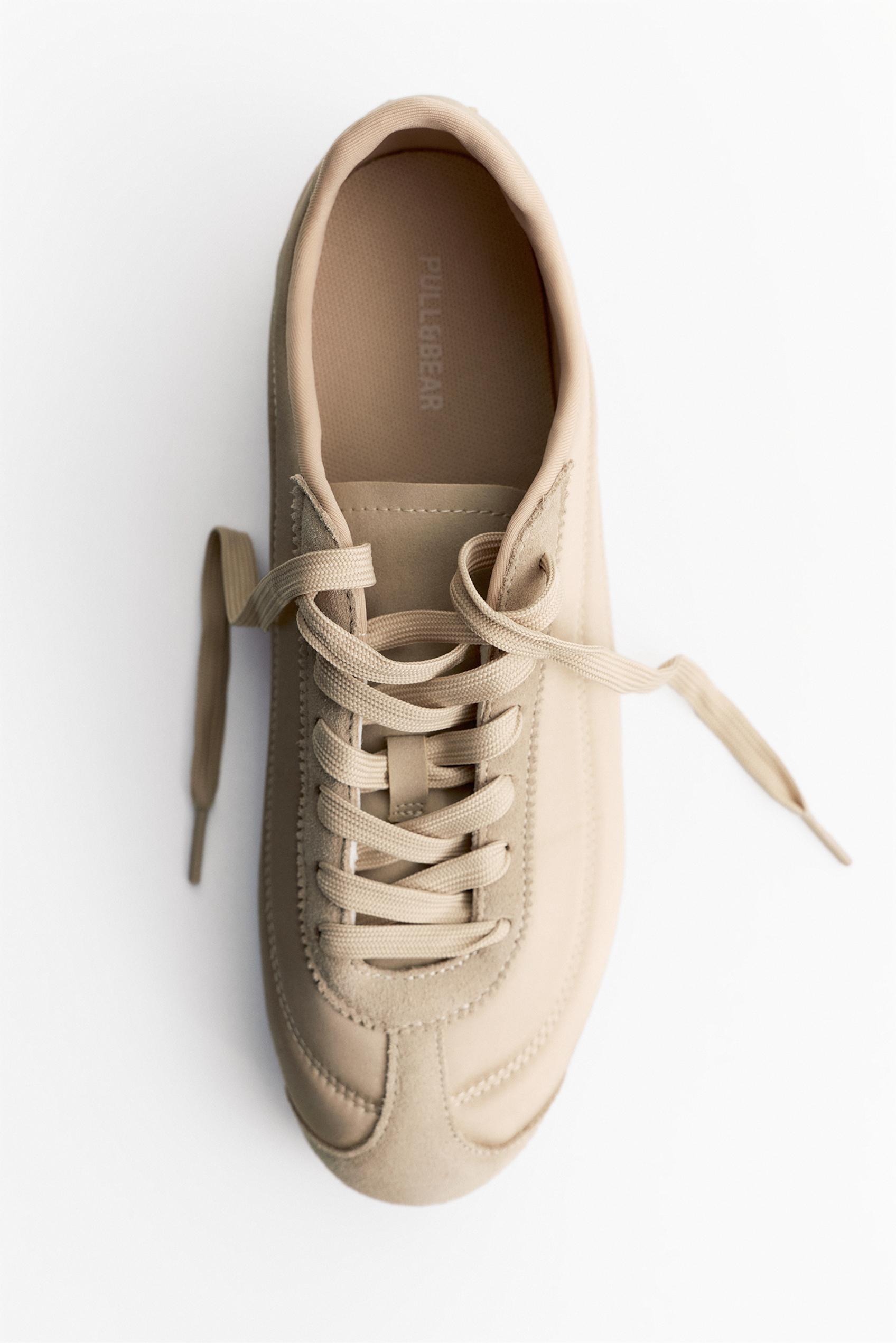 Fabric trainers — Pink
