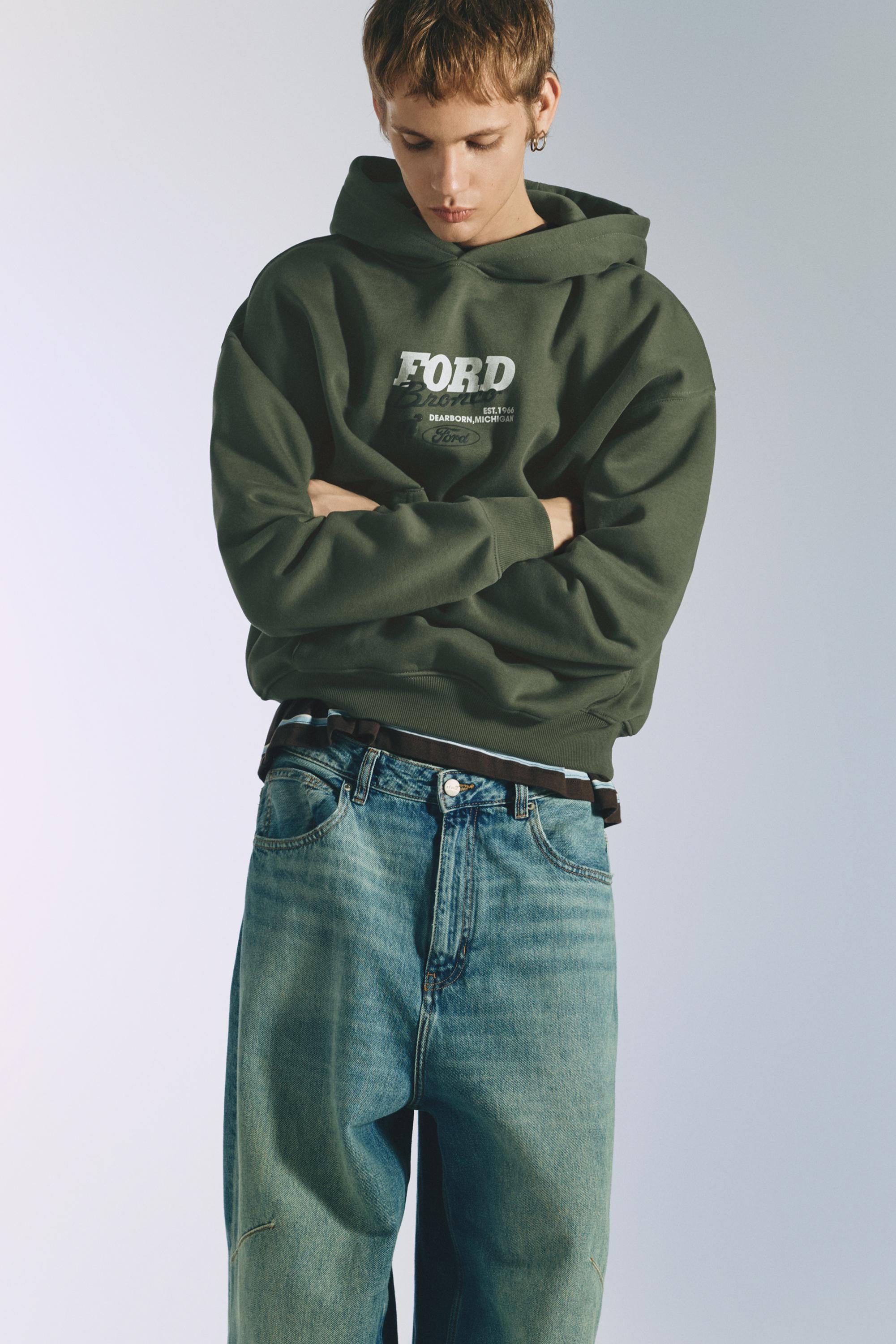 Ford Bronco hoodie — Khaki
