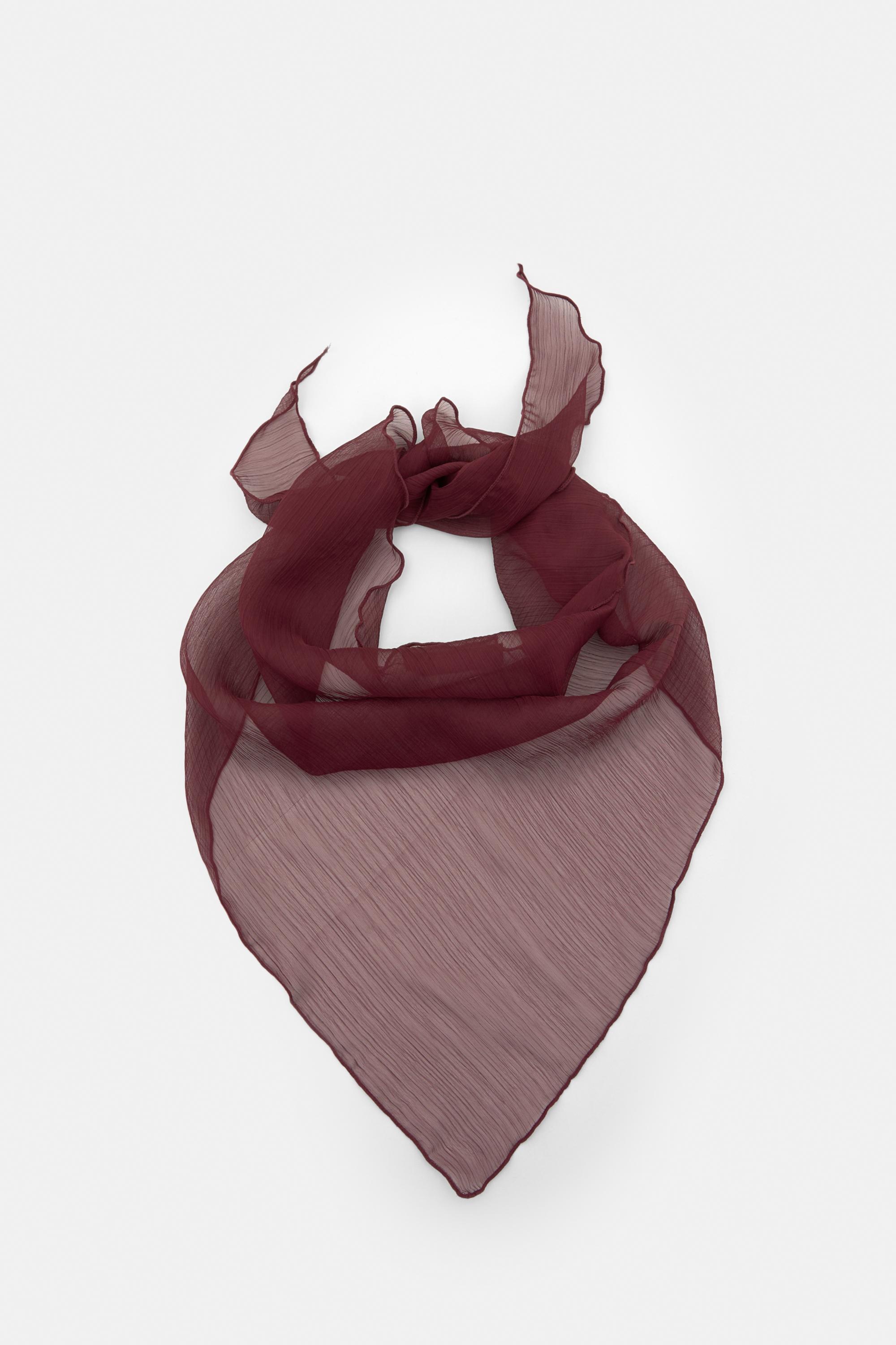 Şile bezi görünümlü bandana - Görsel 12