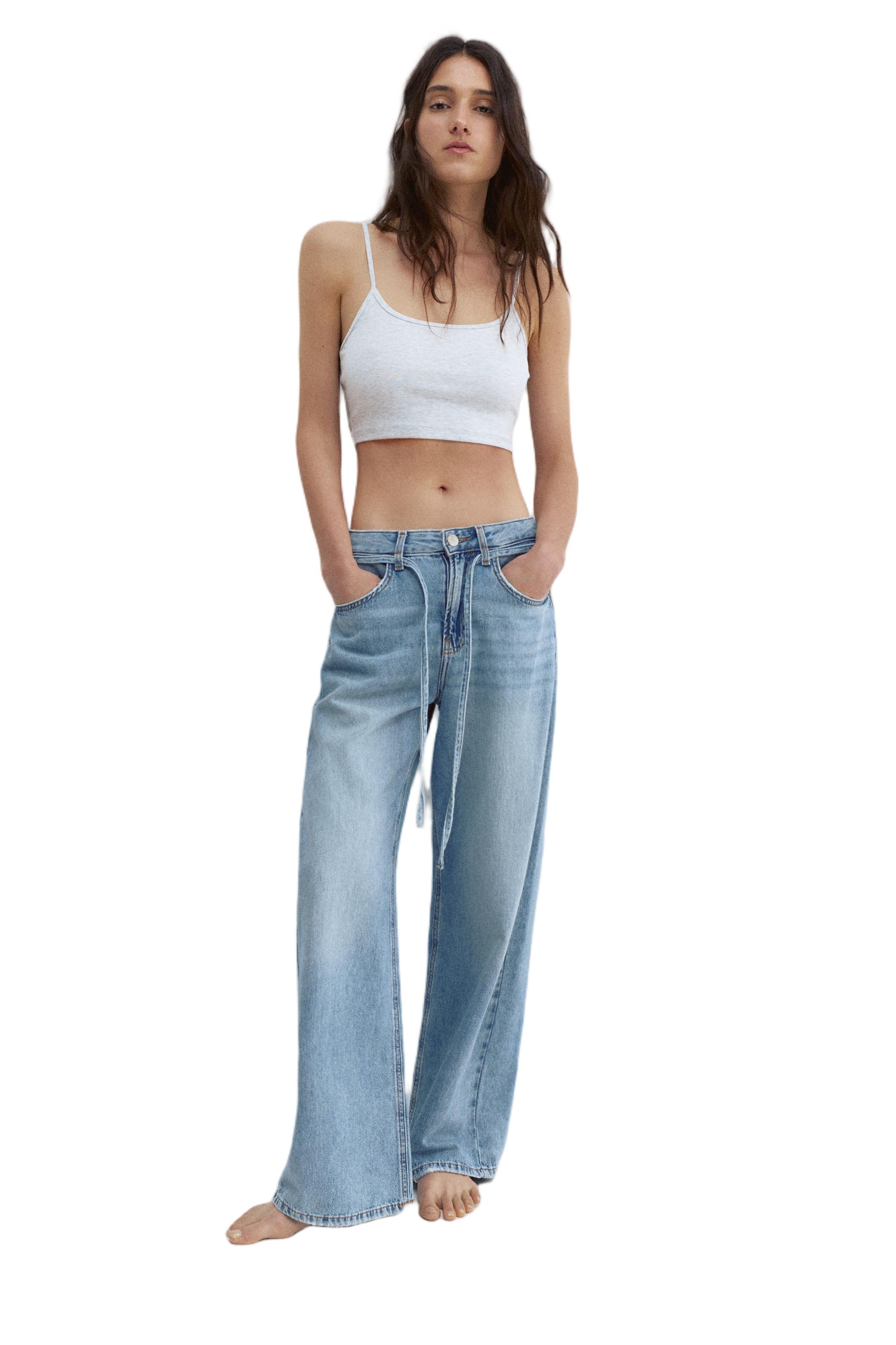 Bağcıklı baggy jean - Görsel 102