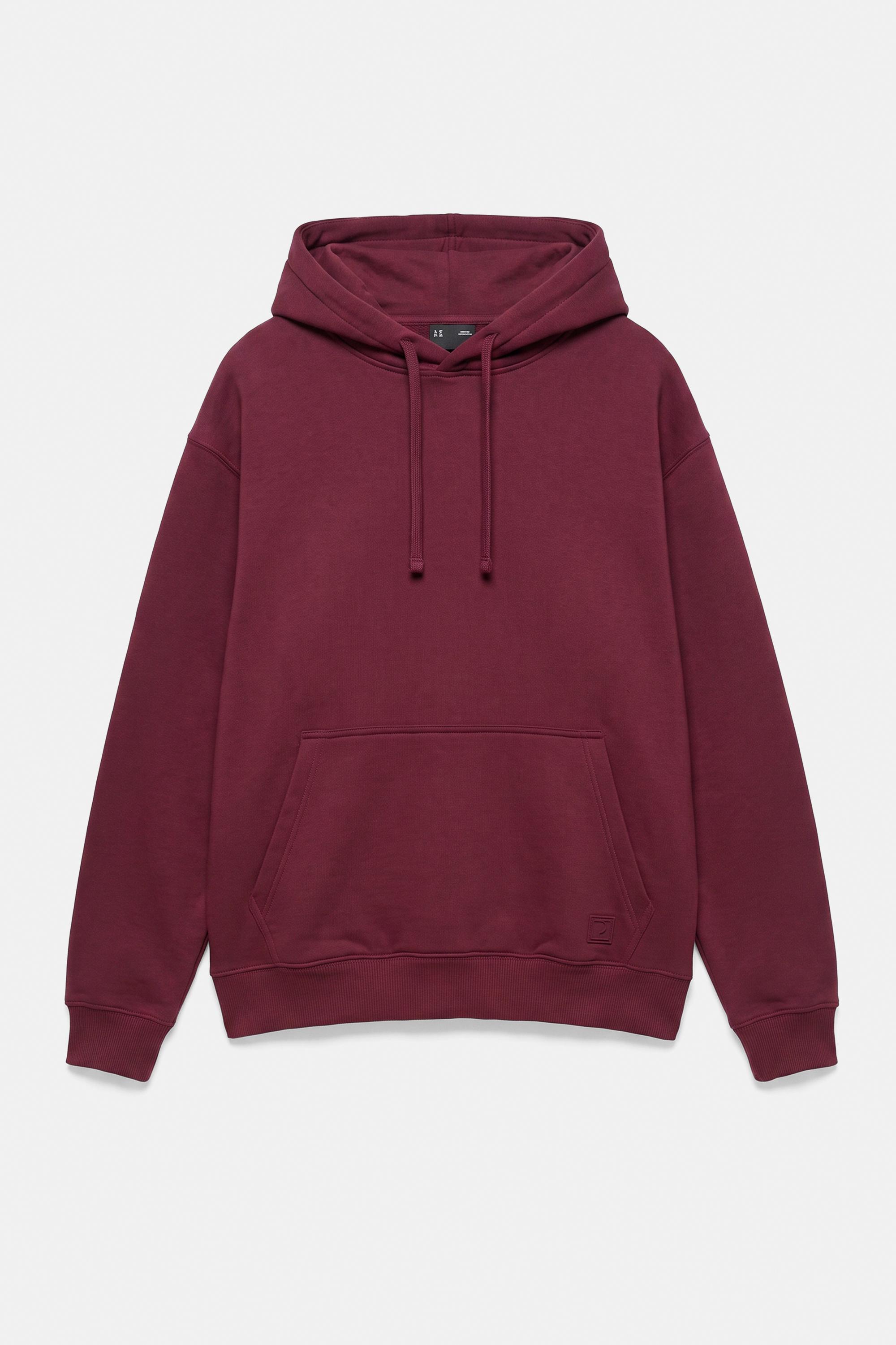 Basic hoodie — Burgundy