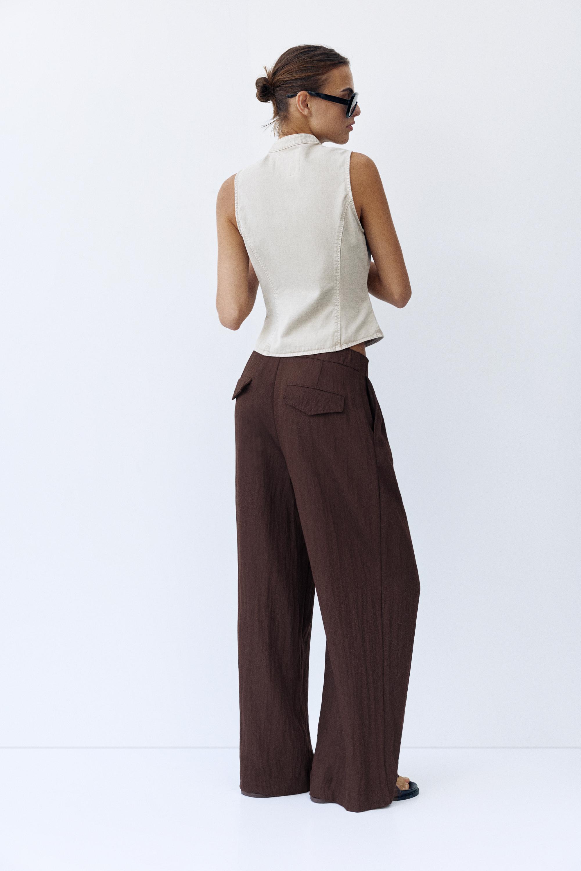 Toggle button vest — Khaki