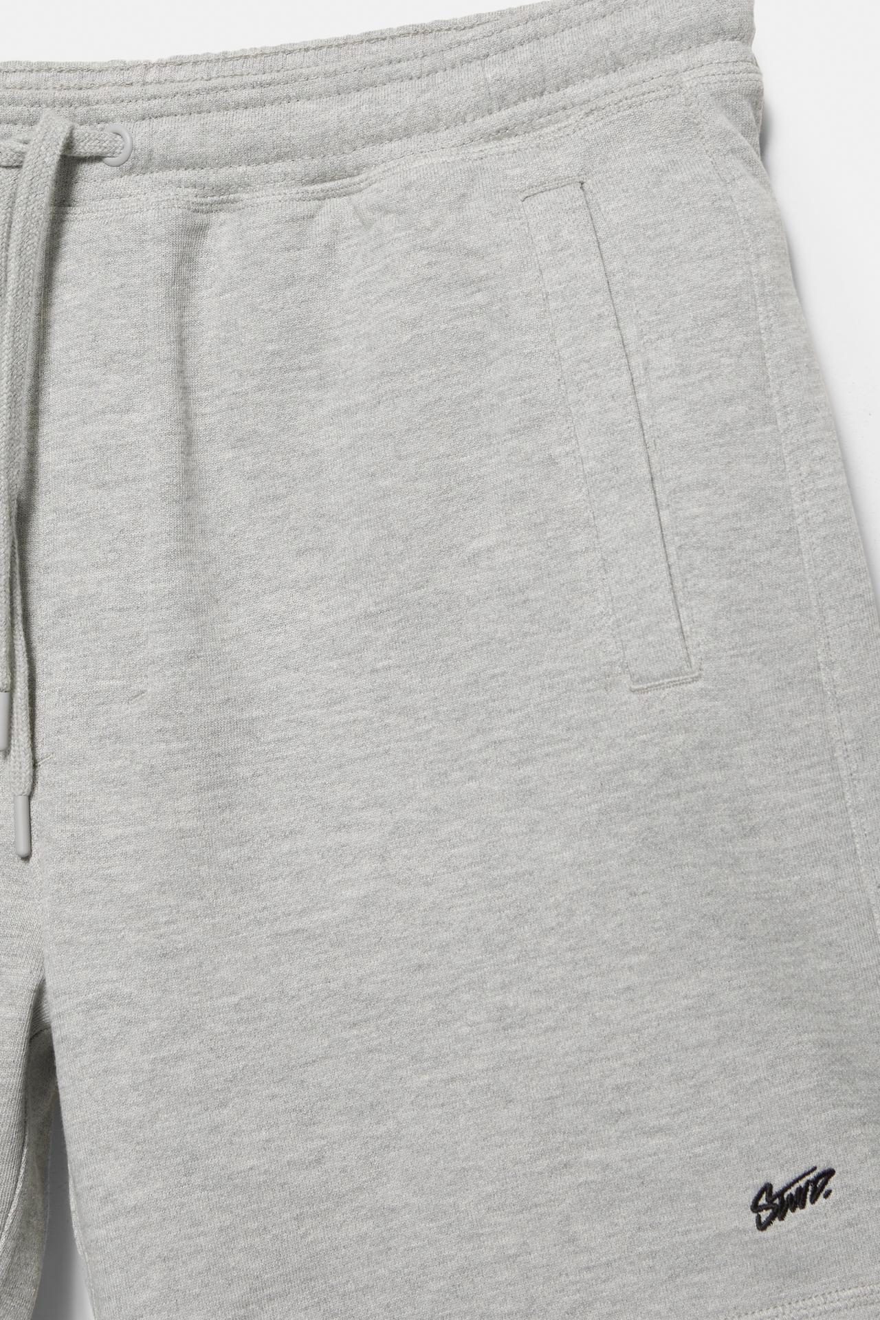 STWD jogger Bermuda shorts — Grey marl