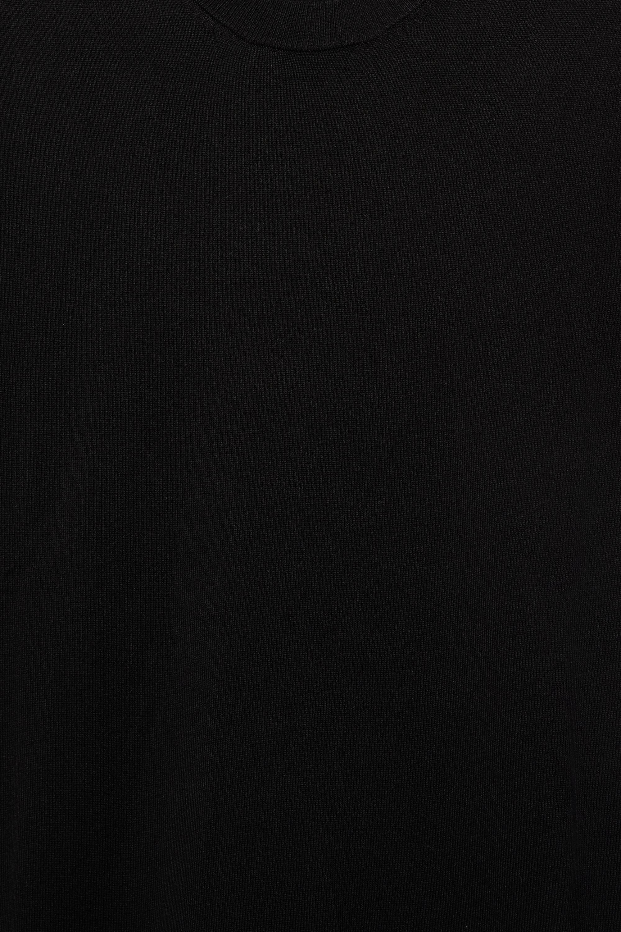 Short sleeve jumper — Black