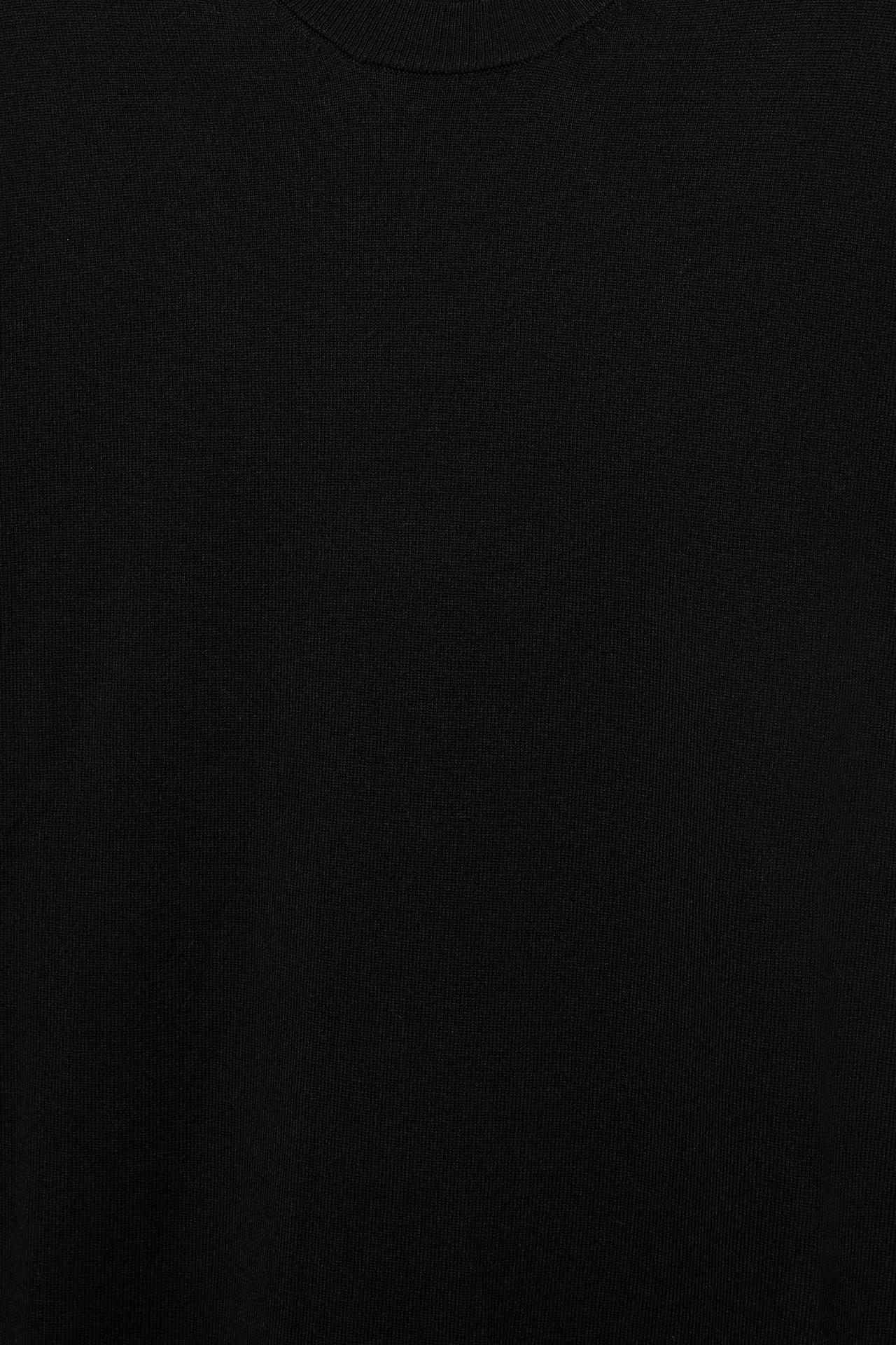 Short sleeve jumper — Black