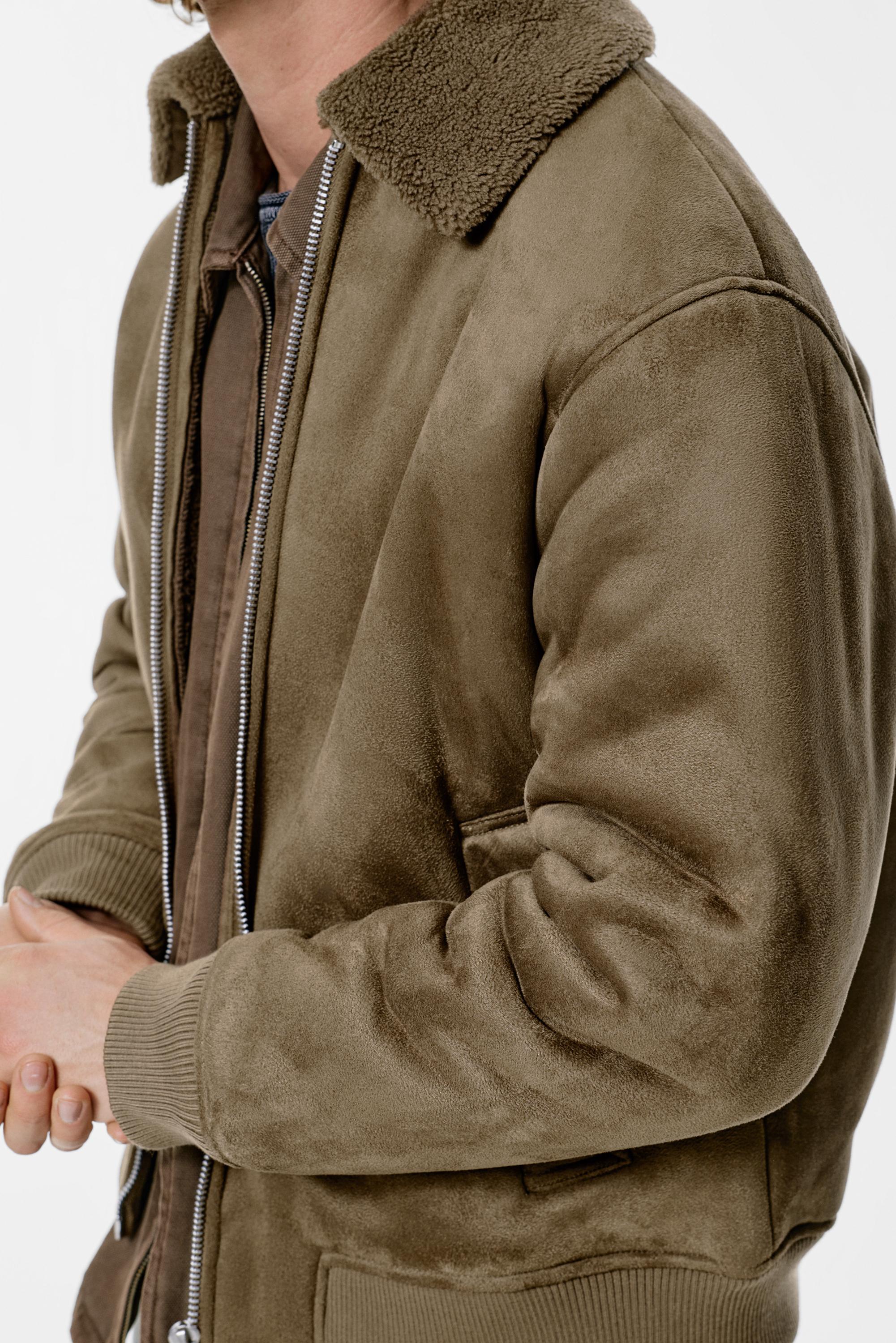 Combined double-faced jacket — Caramel