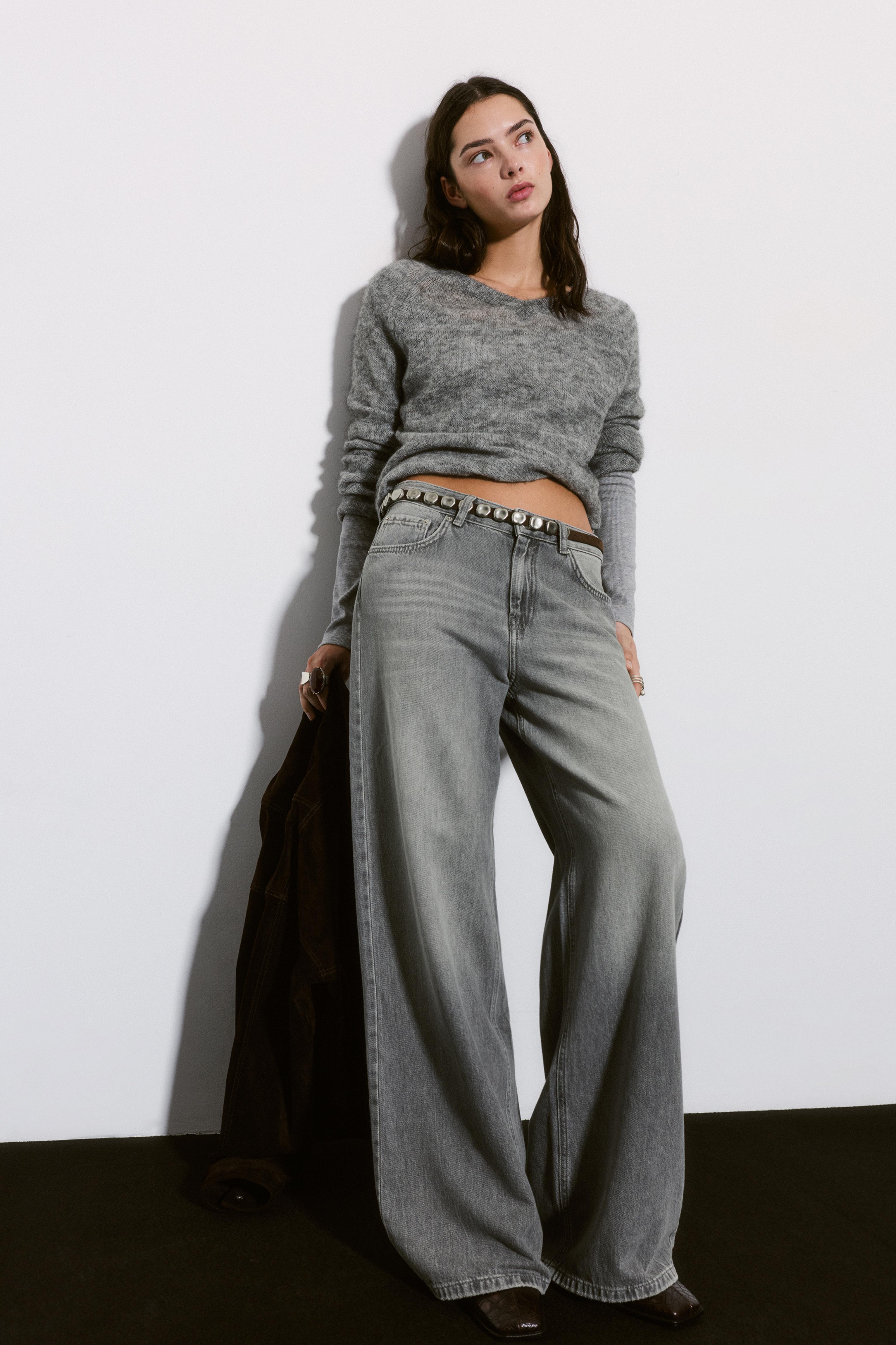 Oversize baggy jeans — Grey