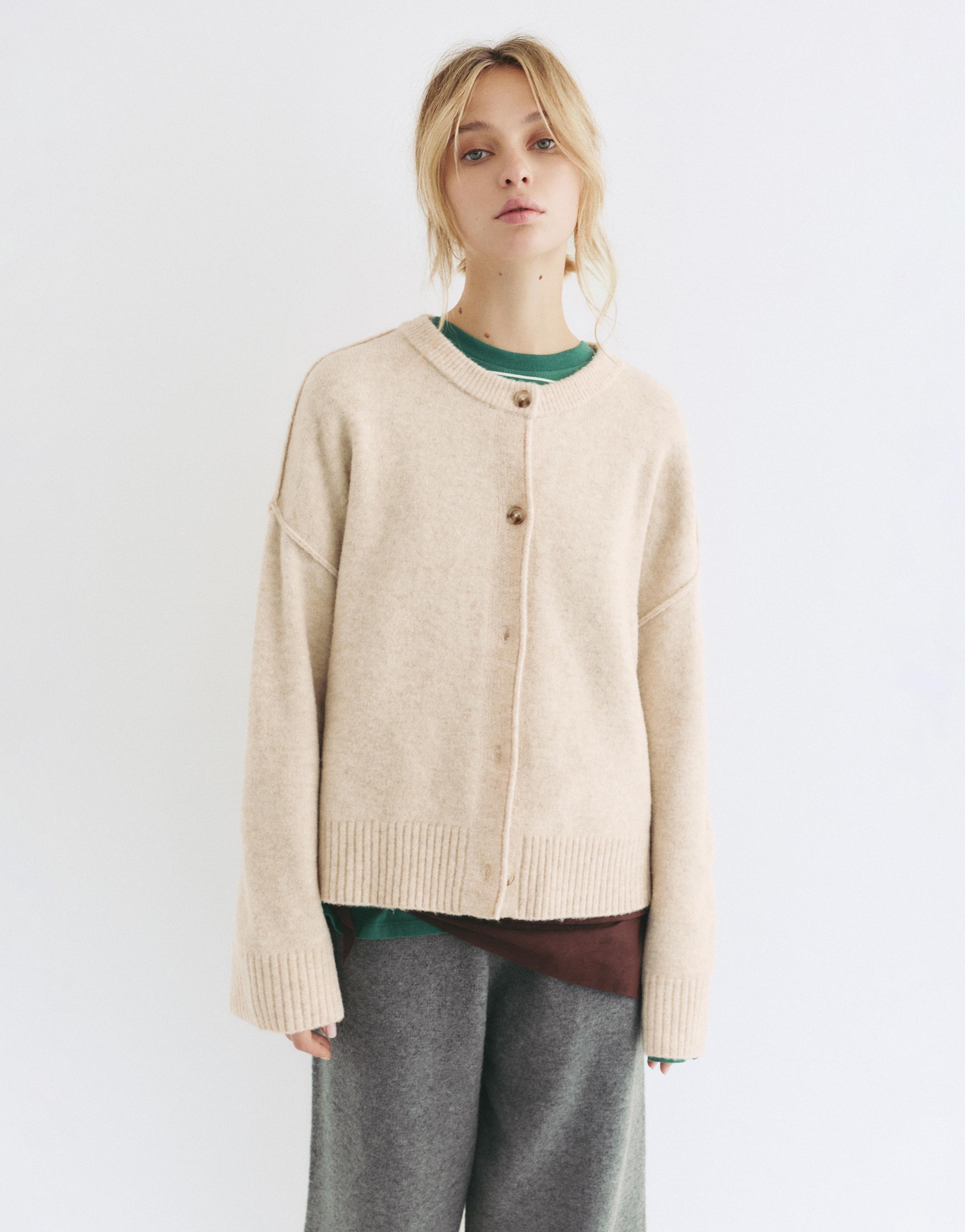 Yumuşak örgü hırka - Görsel 126