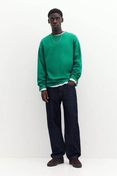 Heavy weight relaxed fit T-shirt — Green 7