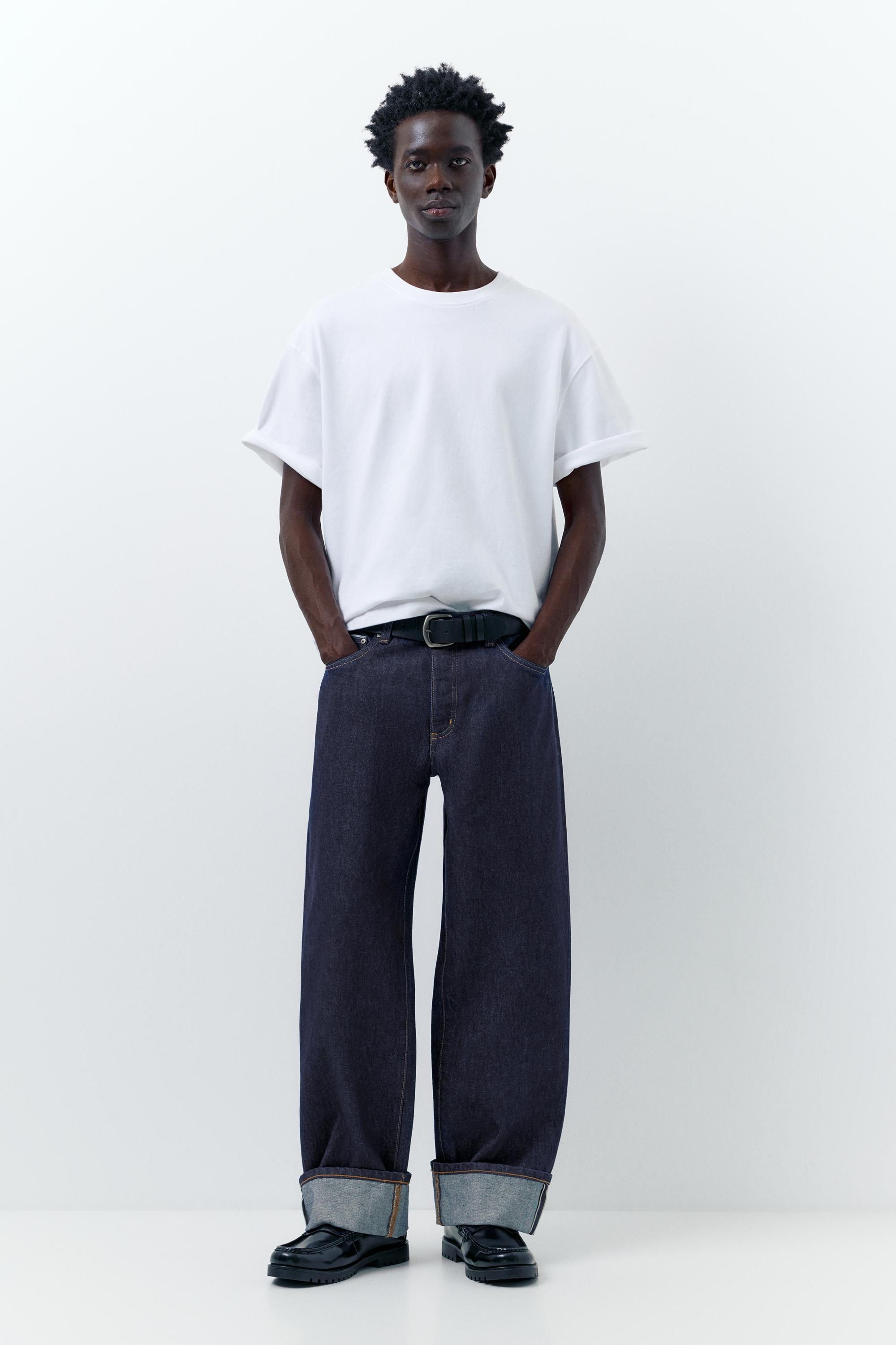 Selvedge straight fit jean - Görsel 28