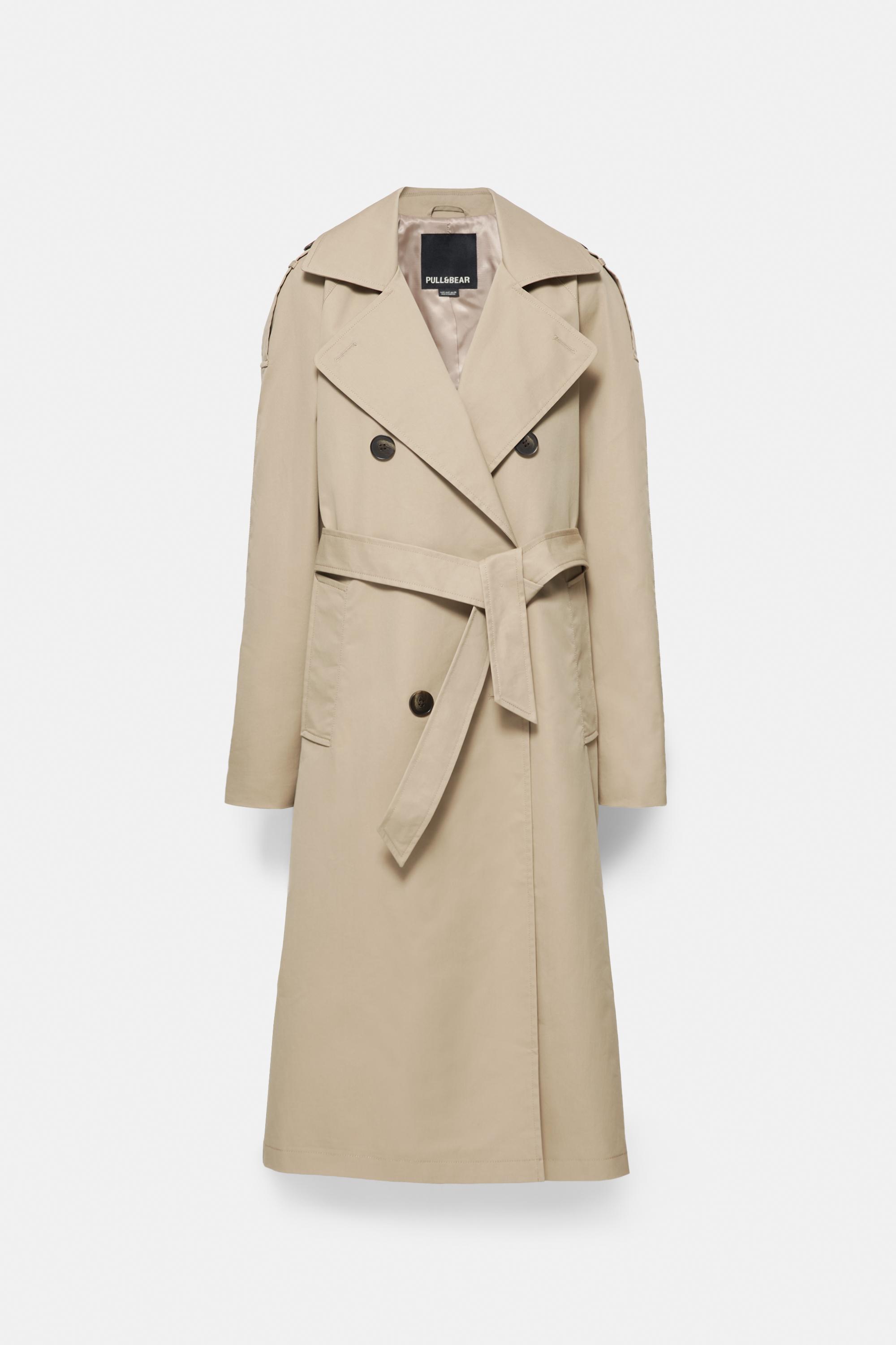 Trench coat — Sand