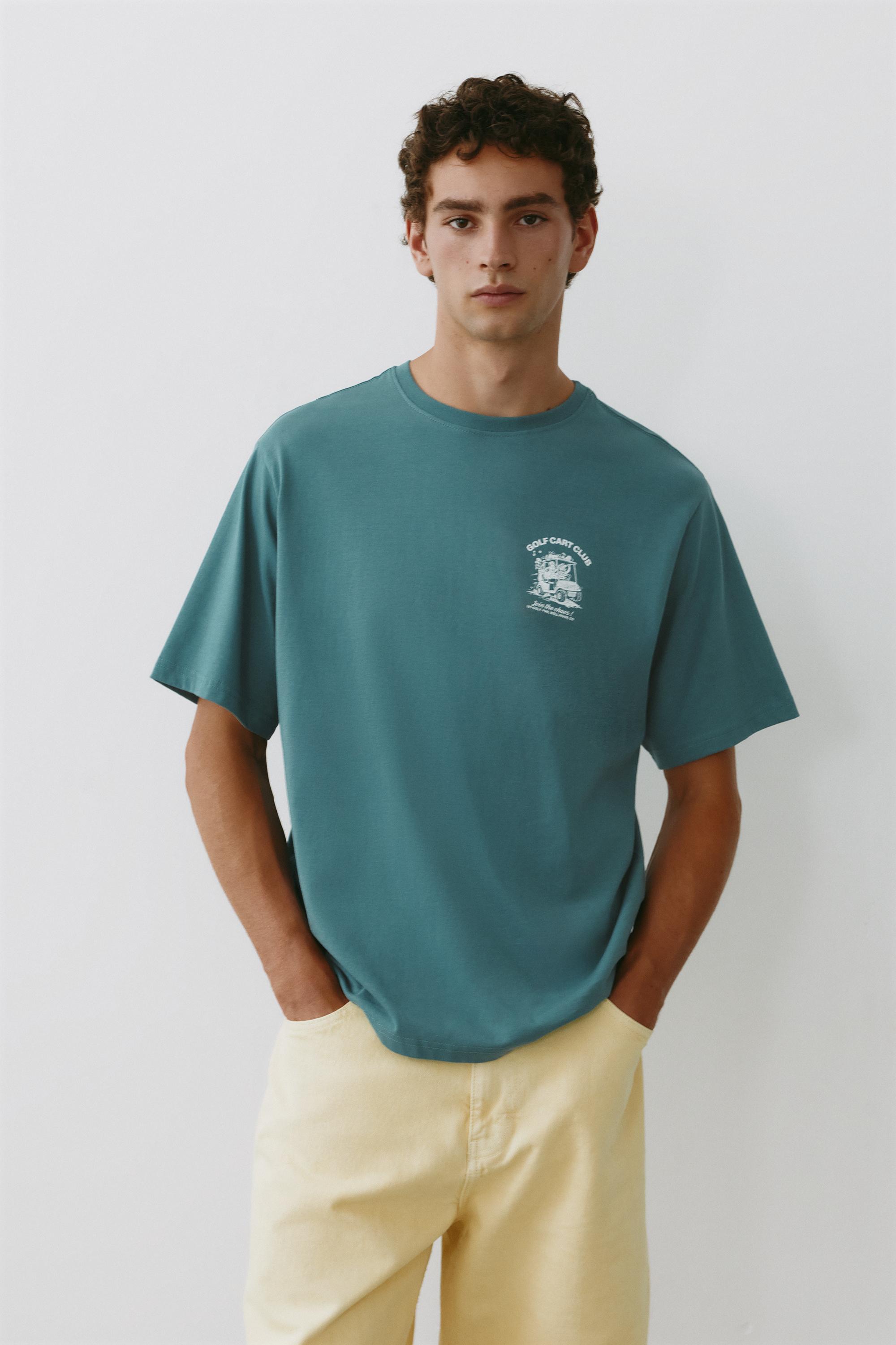 Golf Cart Club T-shirt — Green