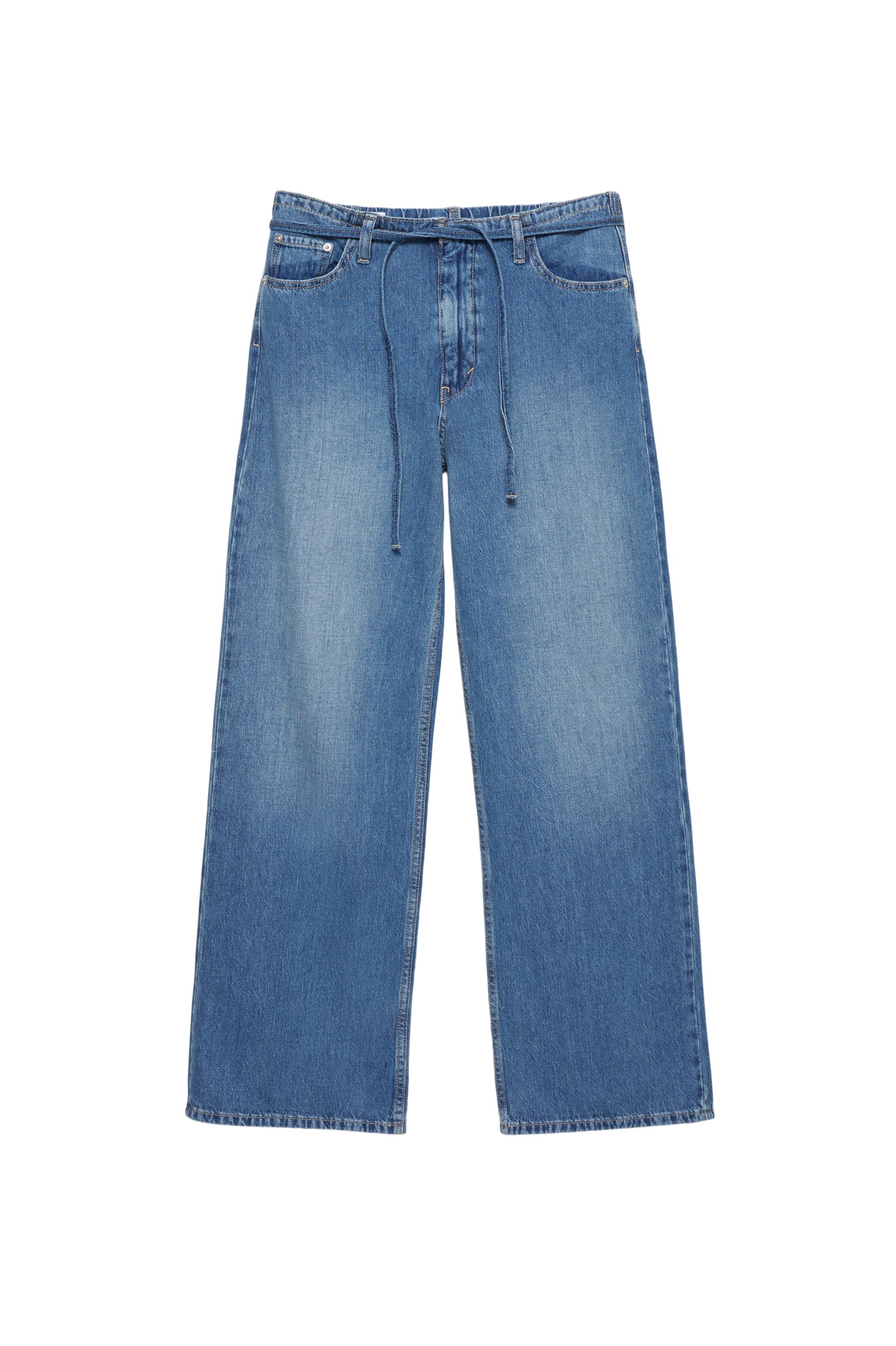 Bağcıklı baggy jean - Görsel 24