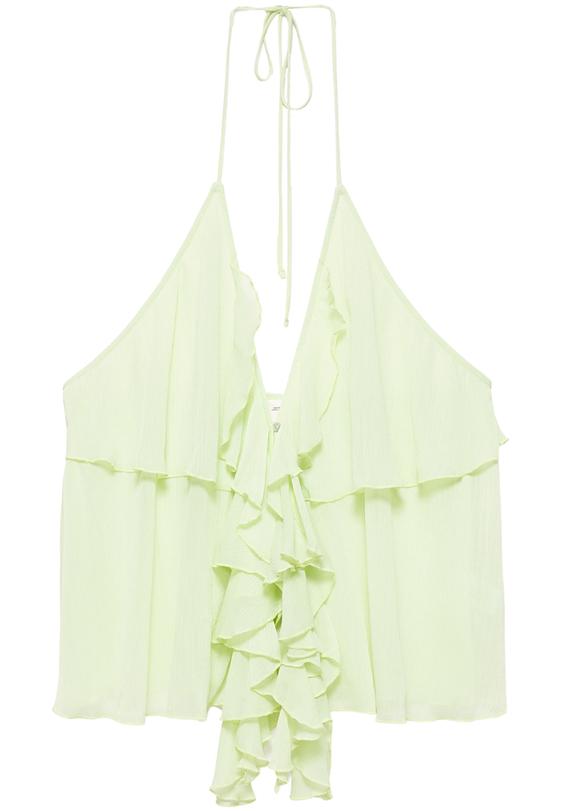 Volanlı halter top