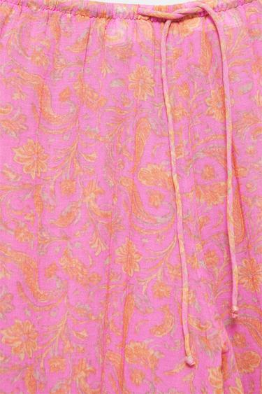 Printed sarouel trousers — Pink 6