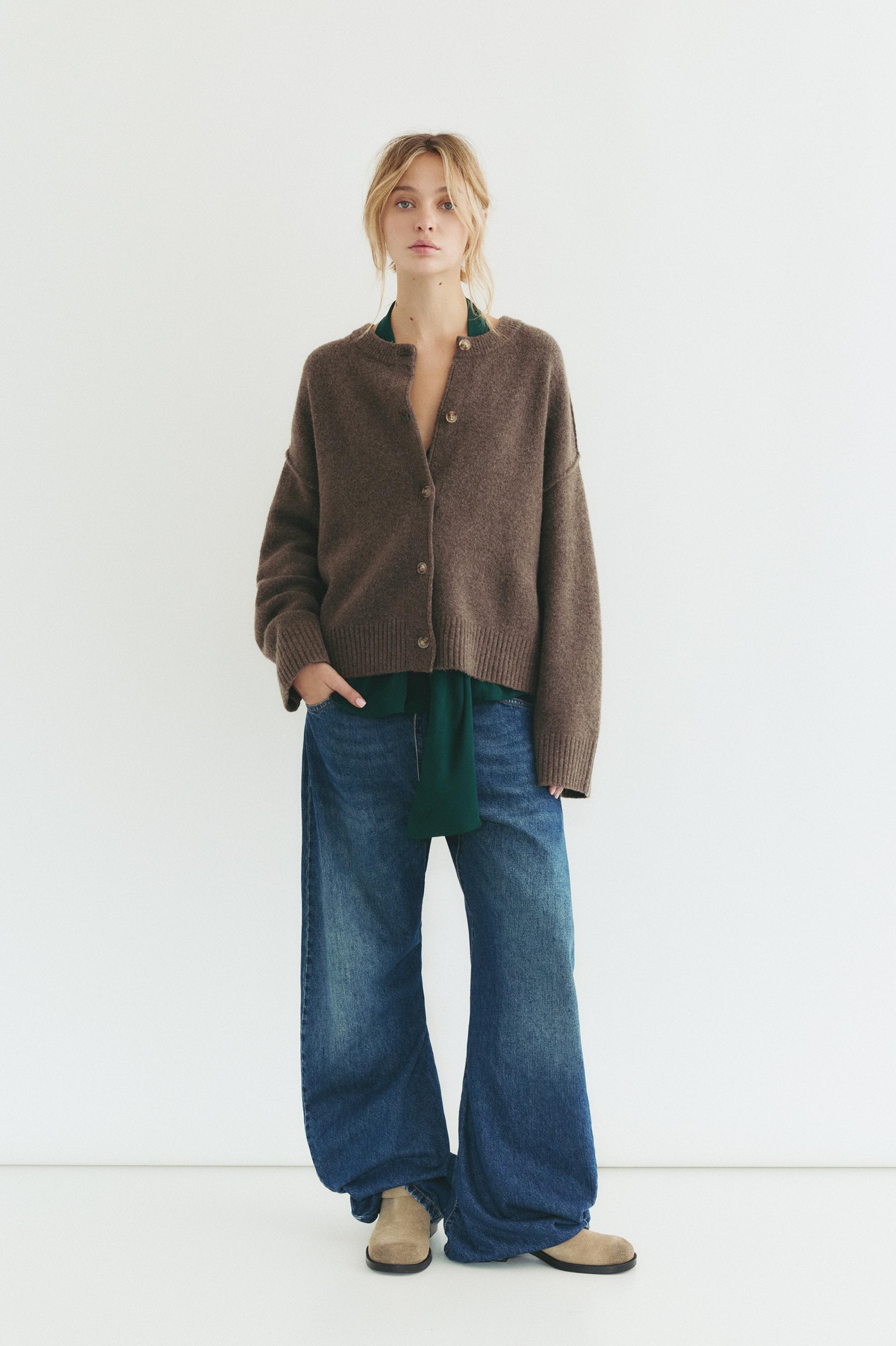 Yumuşak örgü hırka - Görsel 77