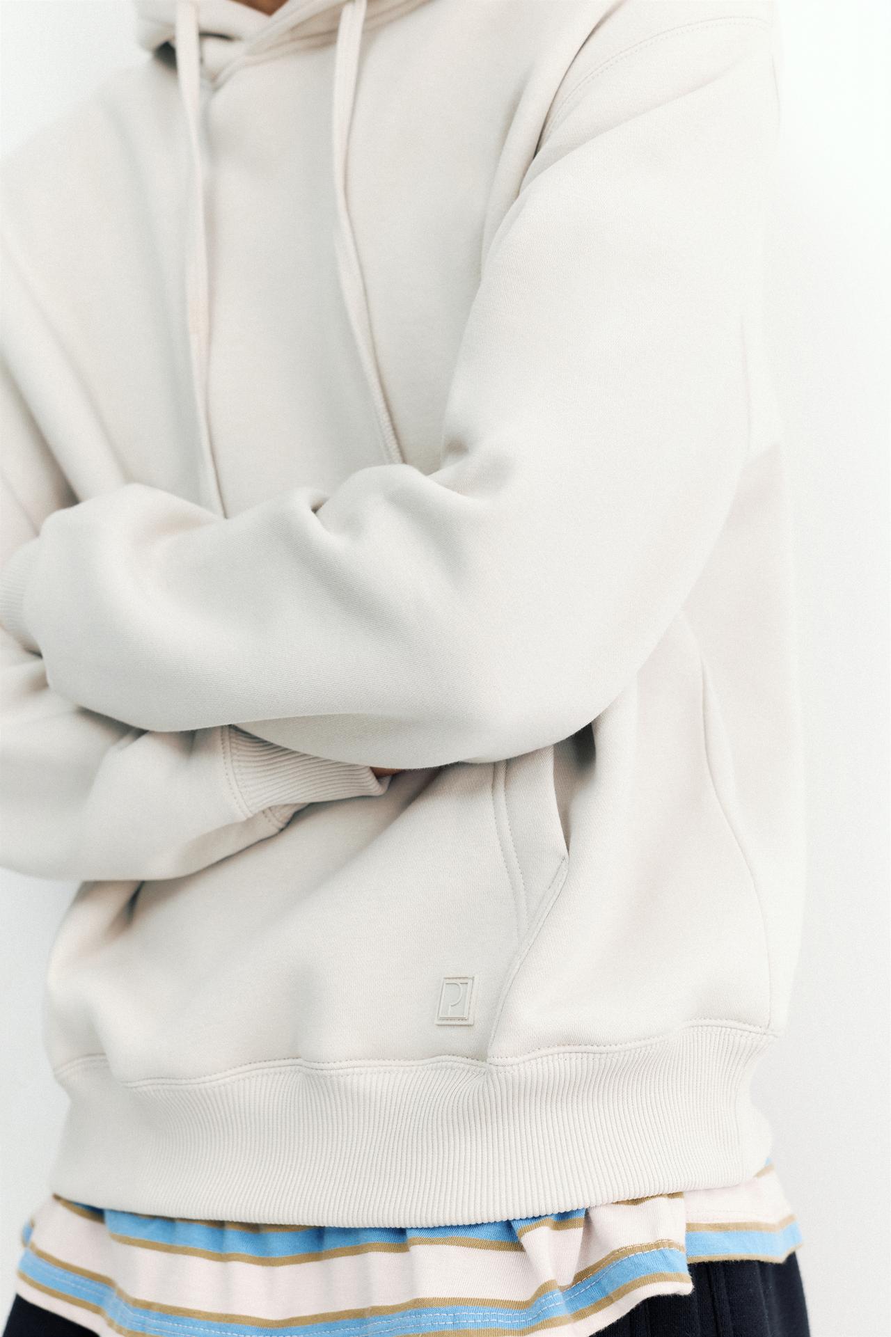 Basic hoodie — Ash