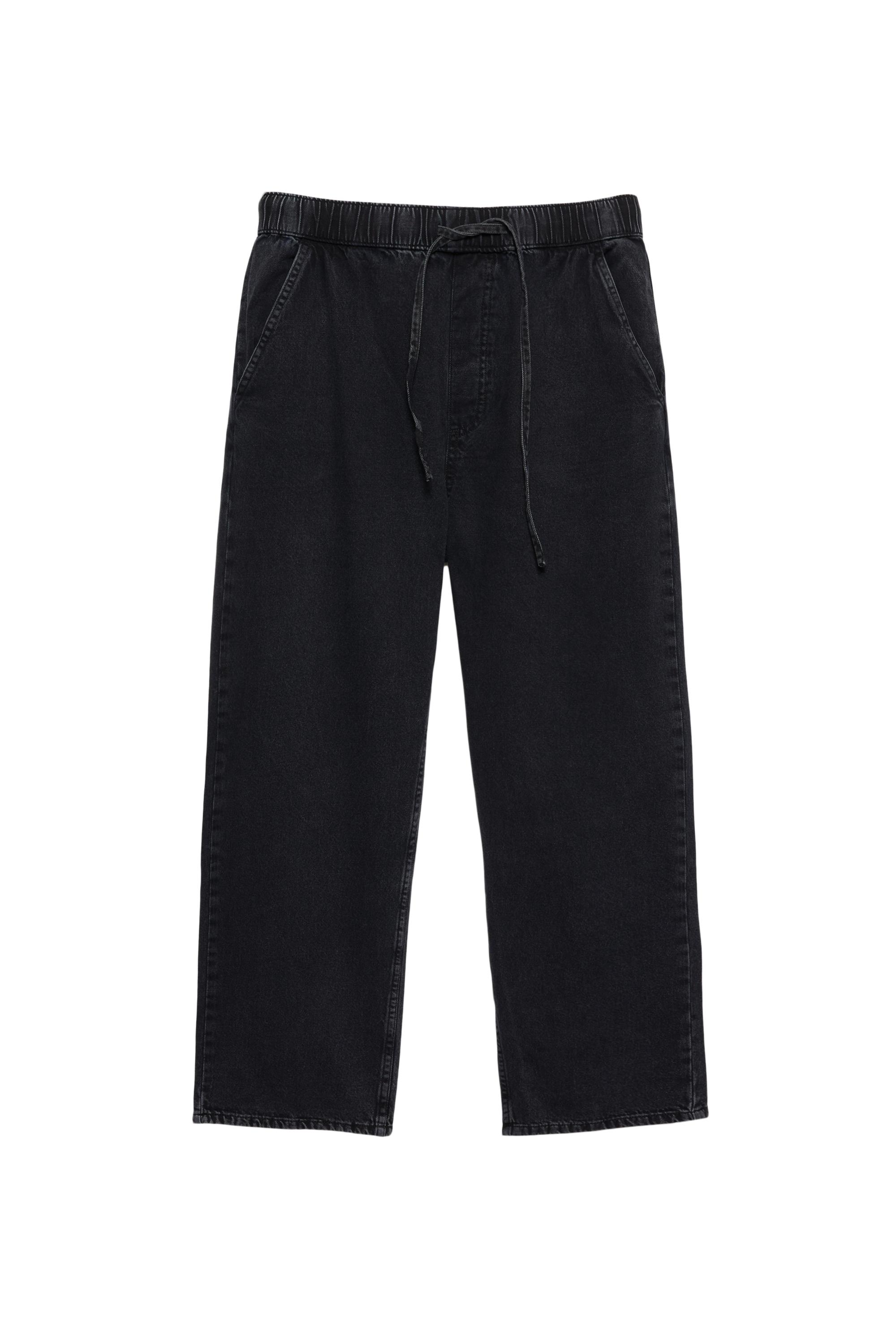 Slouchy mid-waist jeans