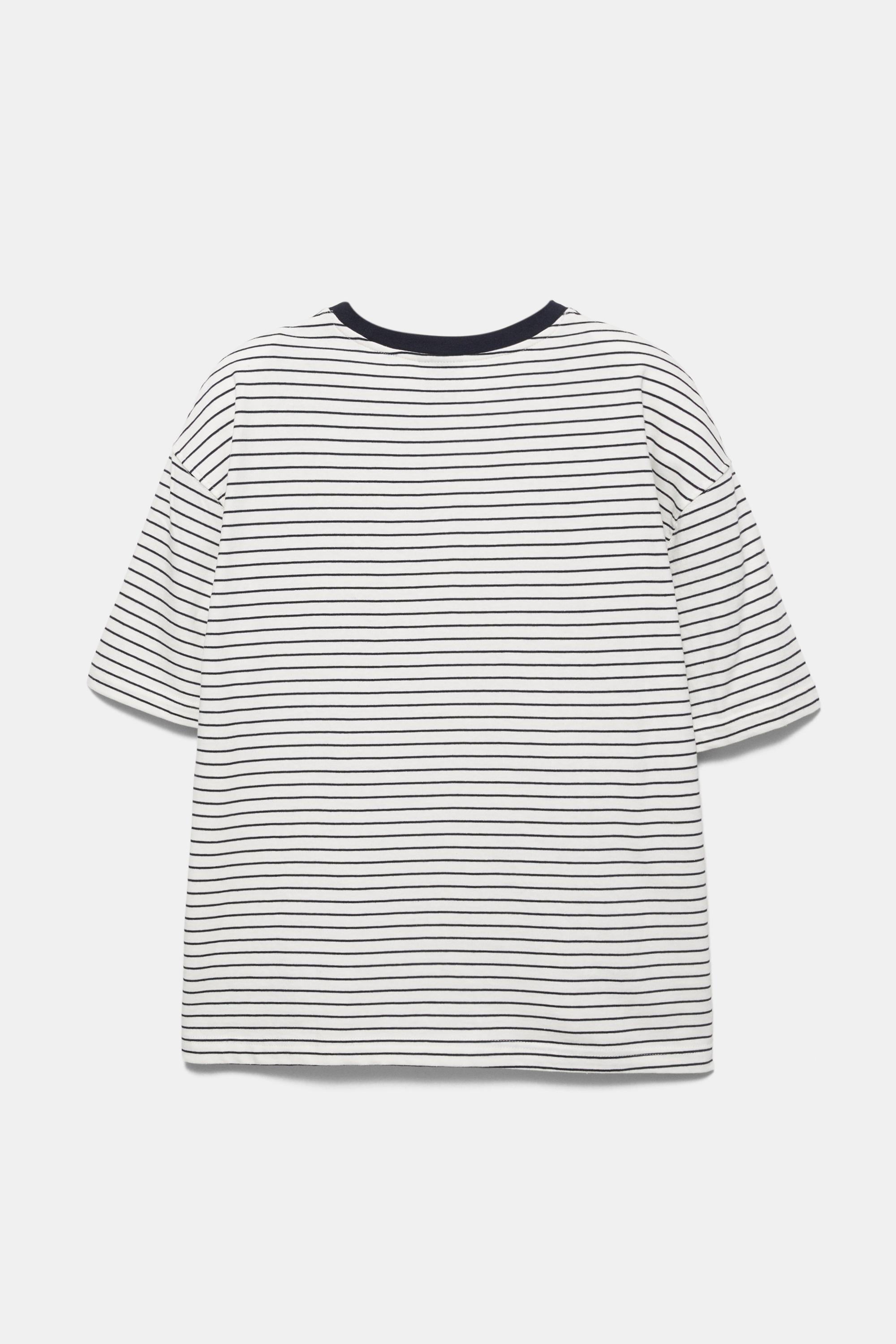 Premium short sleeve T-shirt — Blue/White
