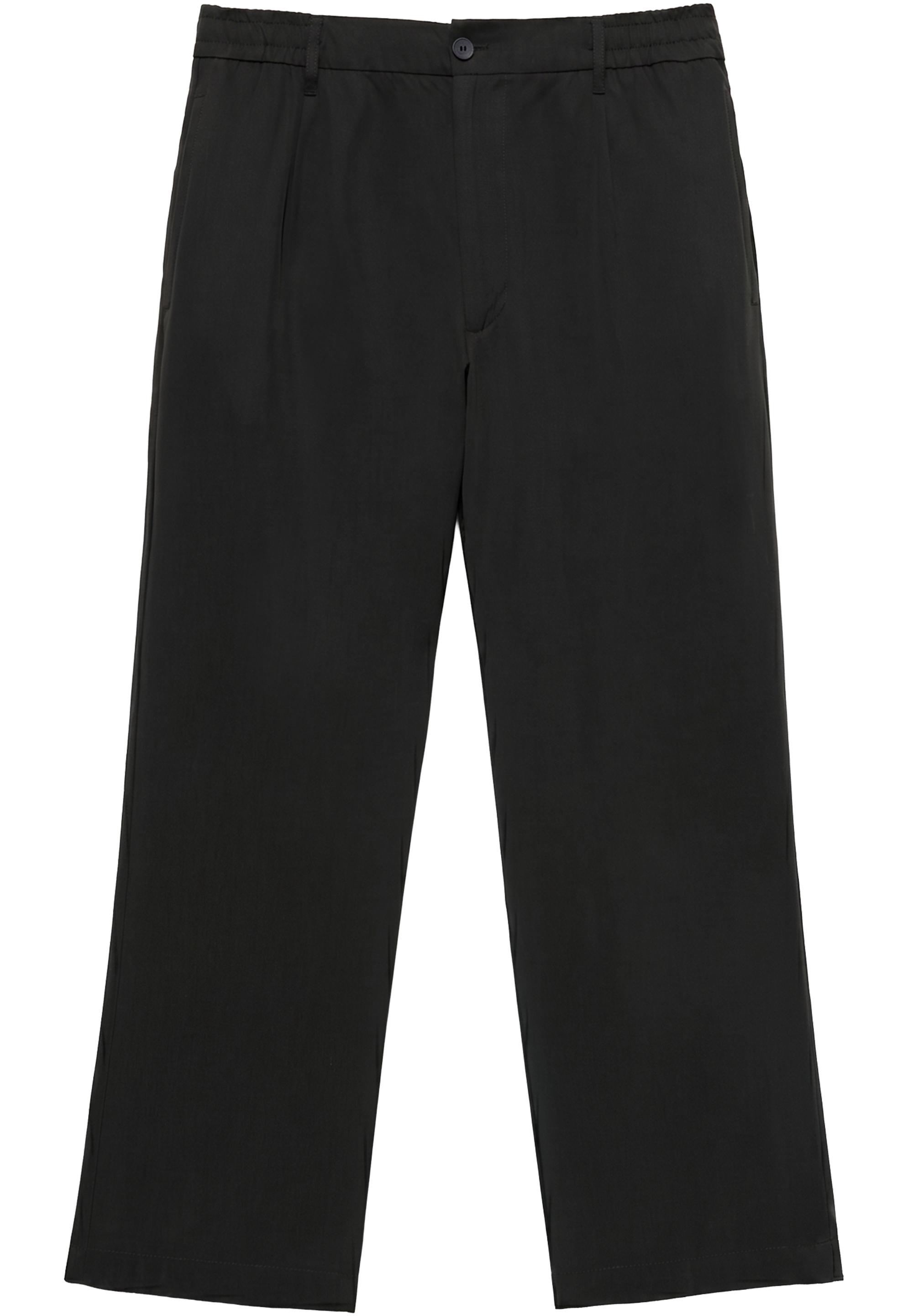 Tailored jogging trousers — Black