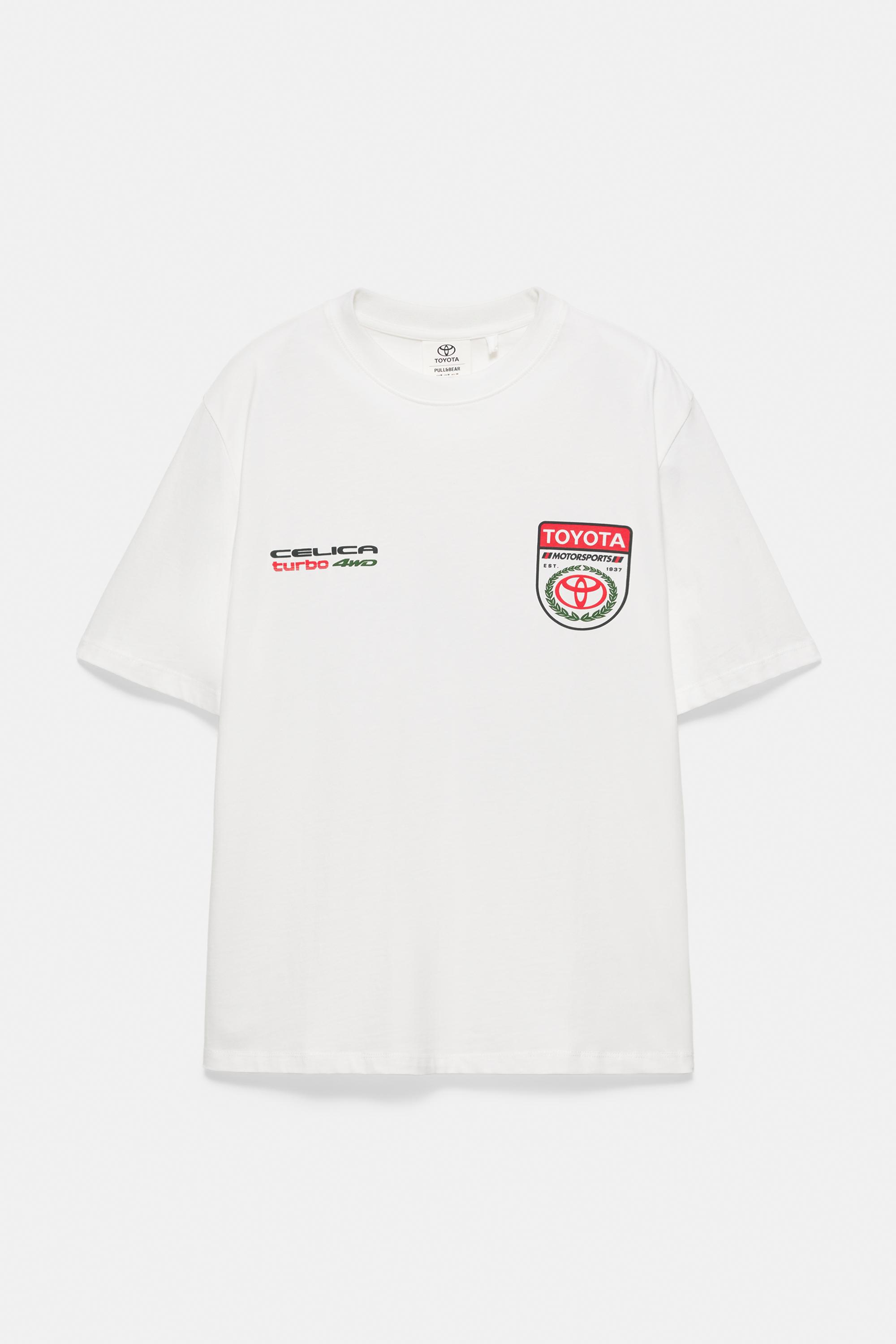 Regular fit Toyota T-shirt — Off white