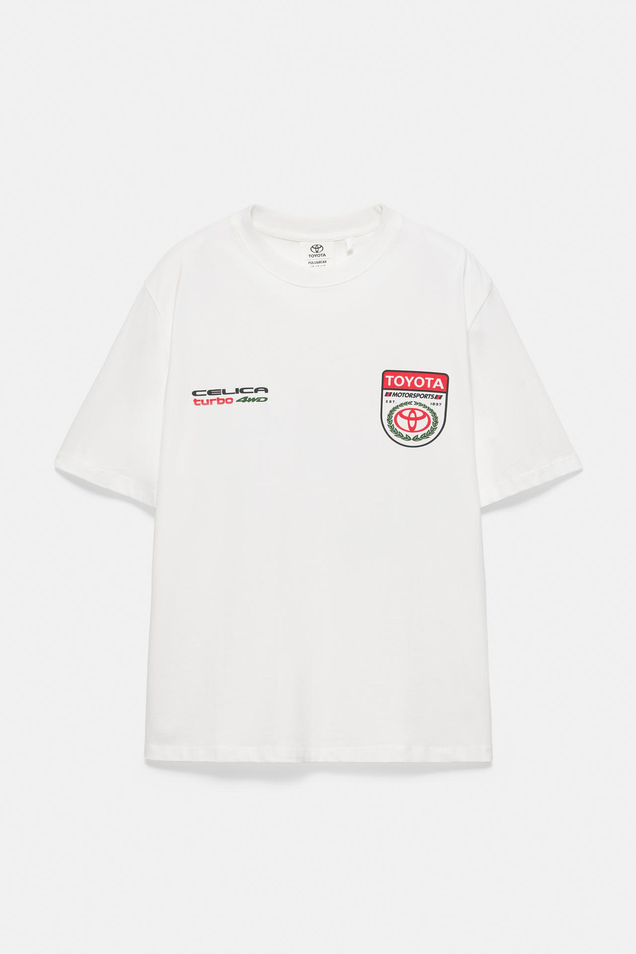 Regular fit Toyota T-shirt — Off white