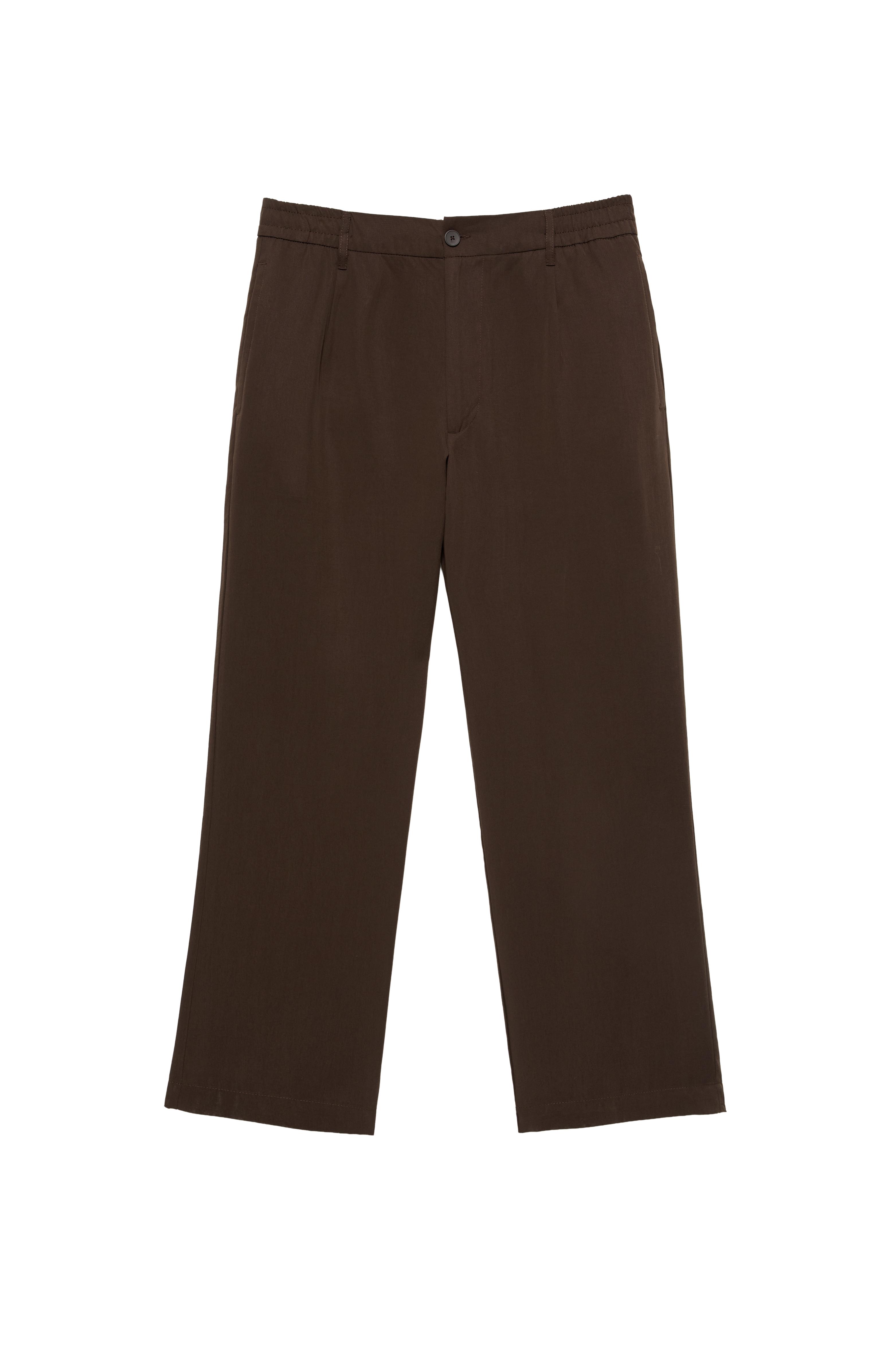 Pull&Bear Tailored fit jogger pantolon görsel 4