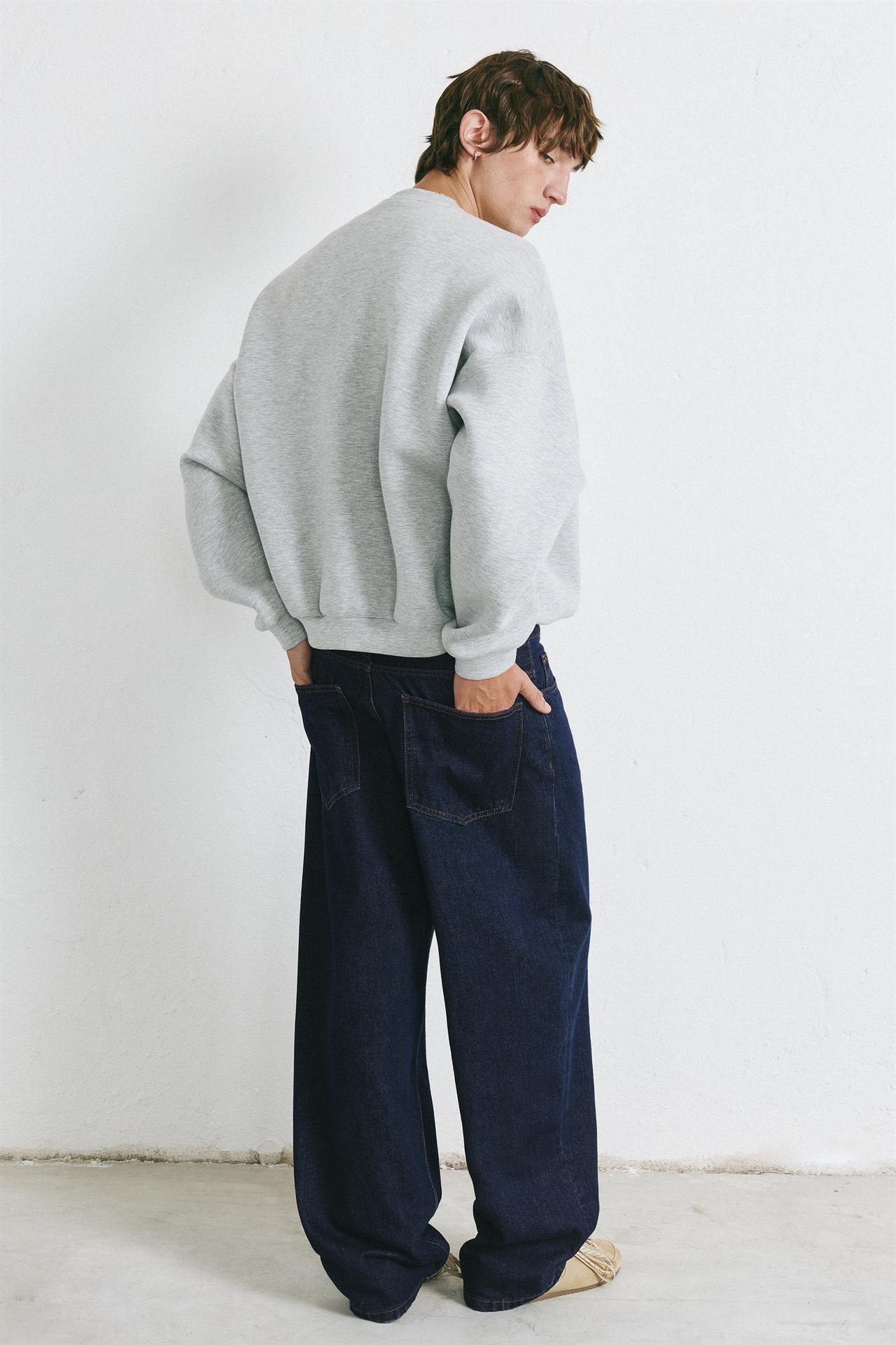 Relaxed fit jeans — Navy