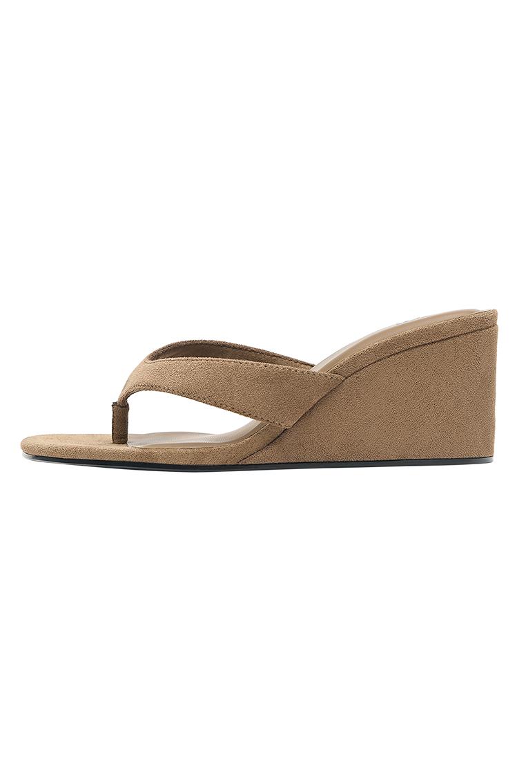 Wedge sandals — Sand