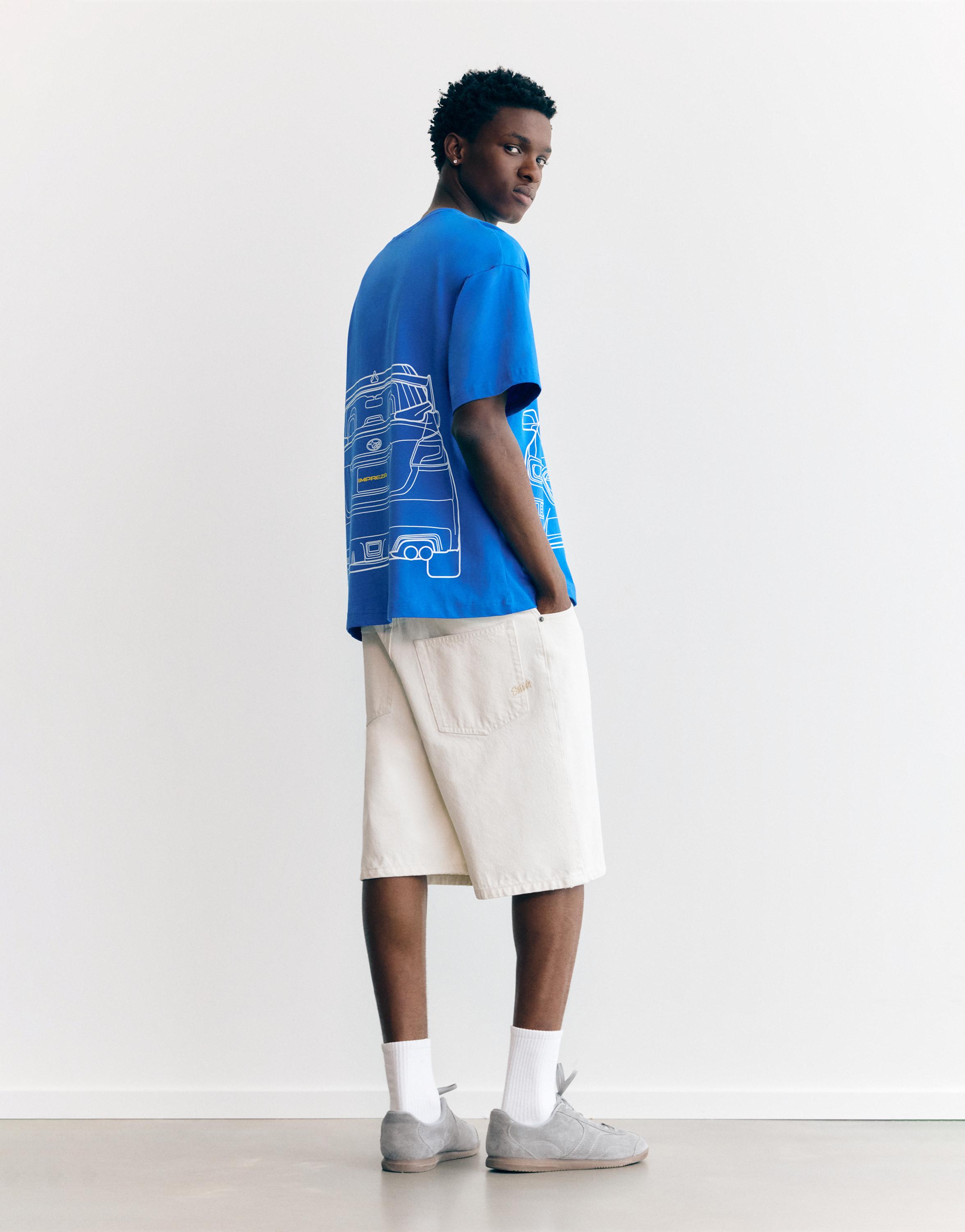 Mavi Subaru t-shirt - Görsel 8