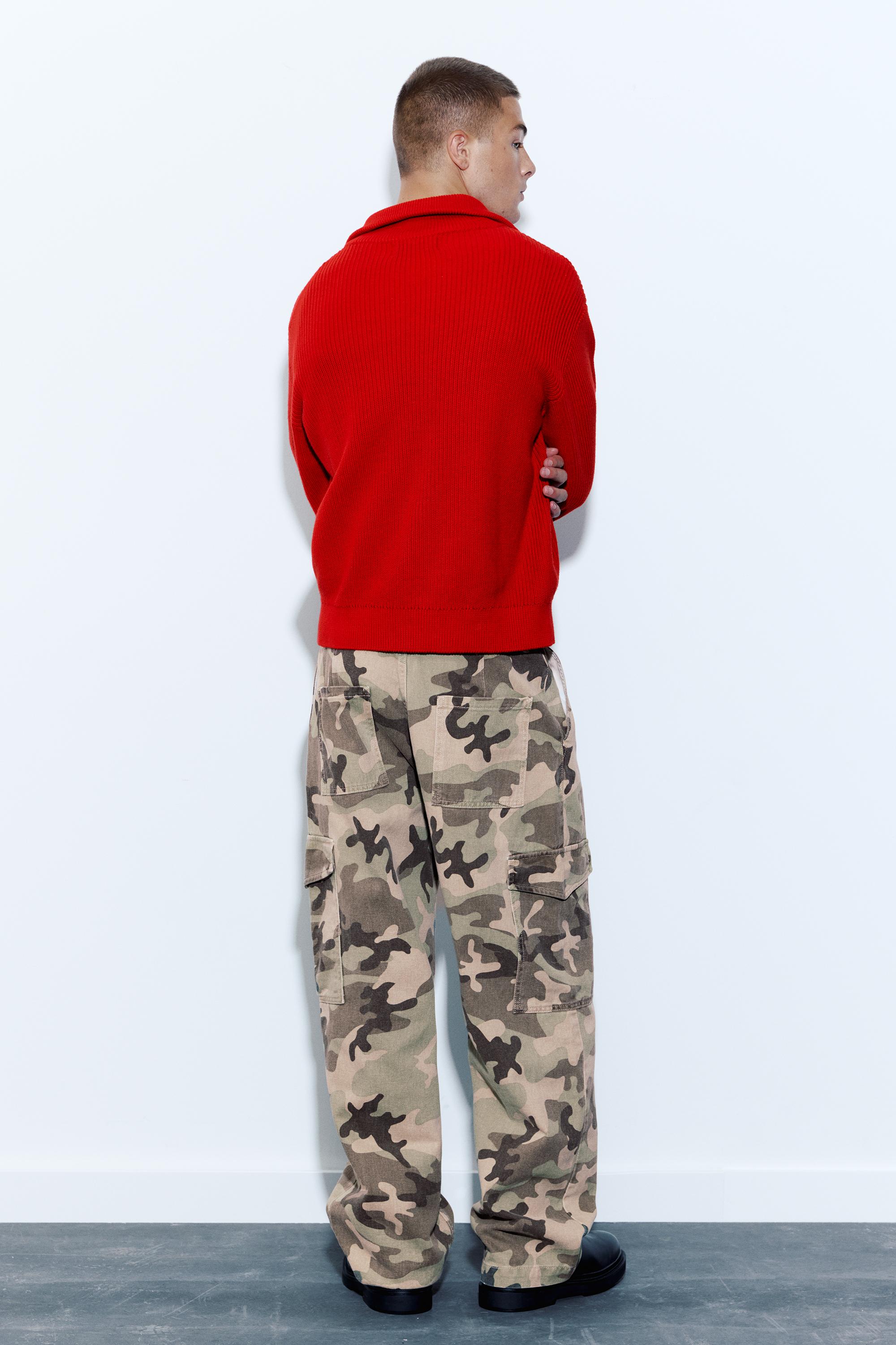 Pull&Bear Fermuarlı triko kazak görsel 7