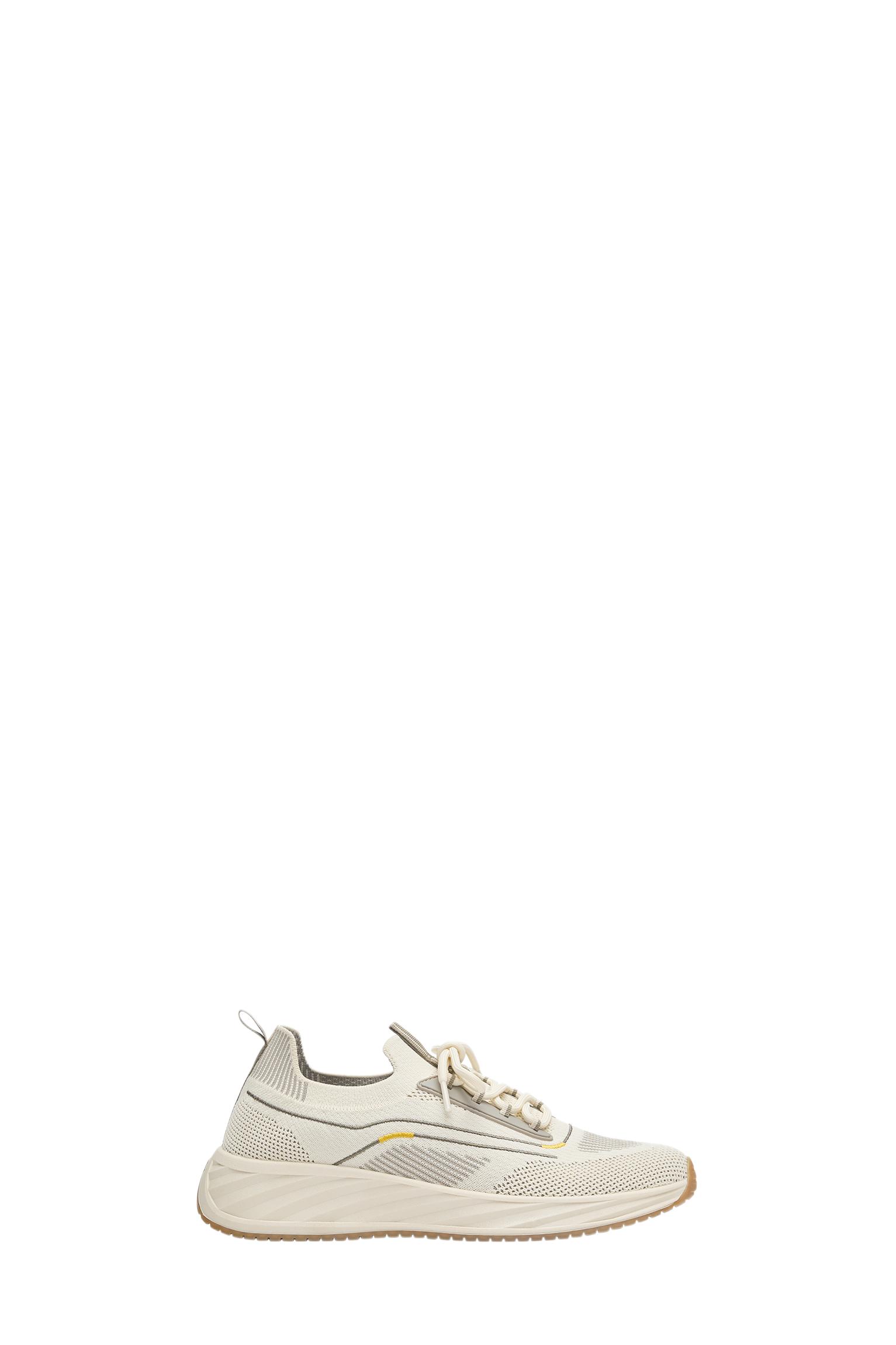 Fabric trainers — Ecru
