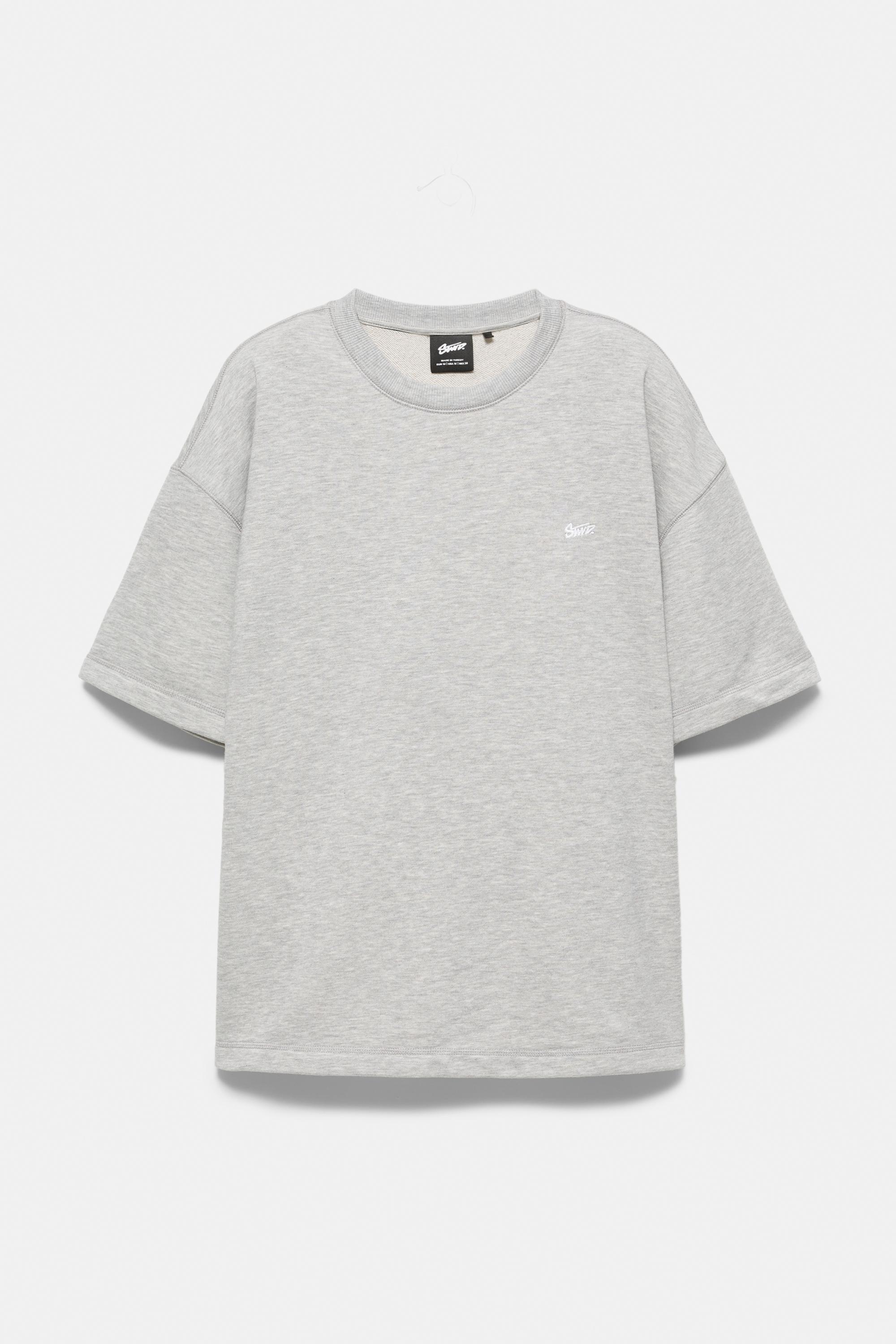 Short sleeve STWD sweatshirt — Greyish