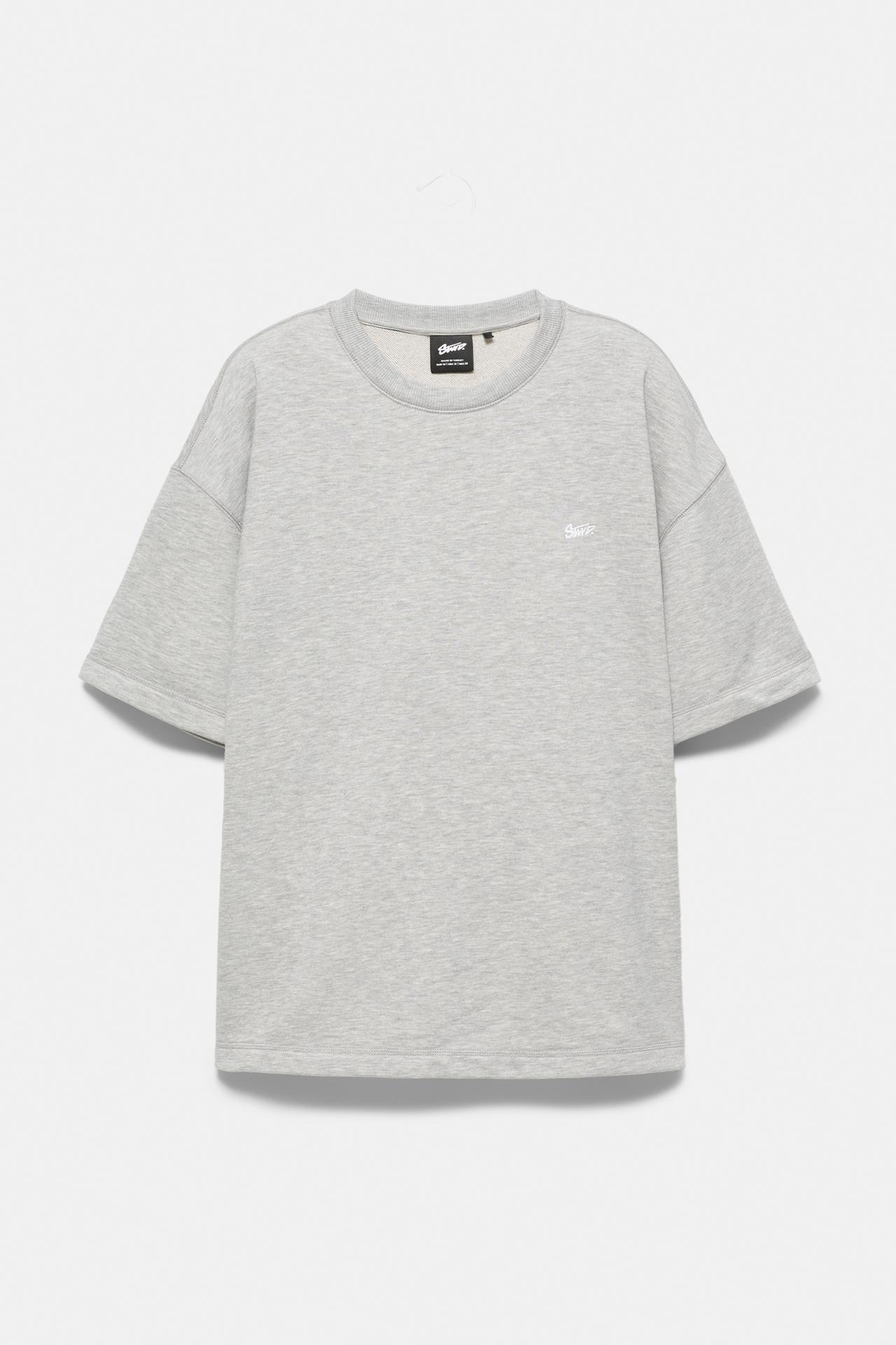 Short sleeve STWD sweatshirt — Greyish