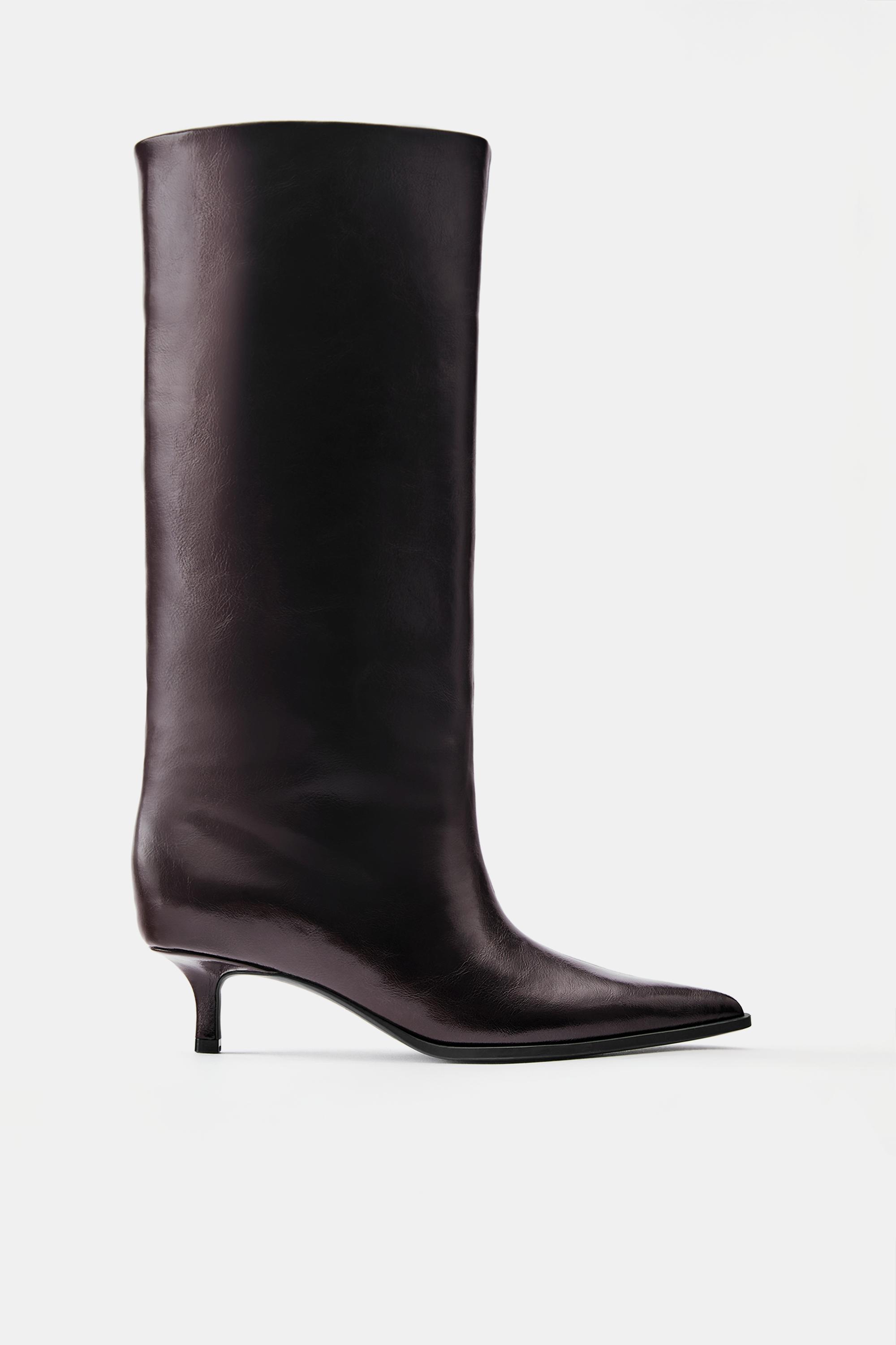 Botas altas tacón kitten