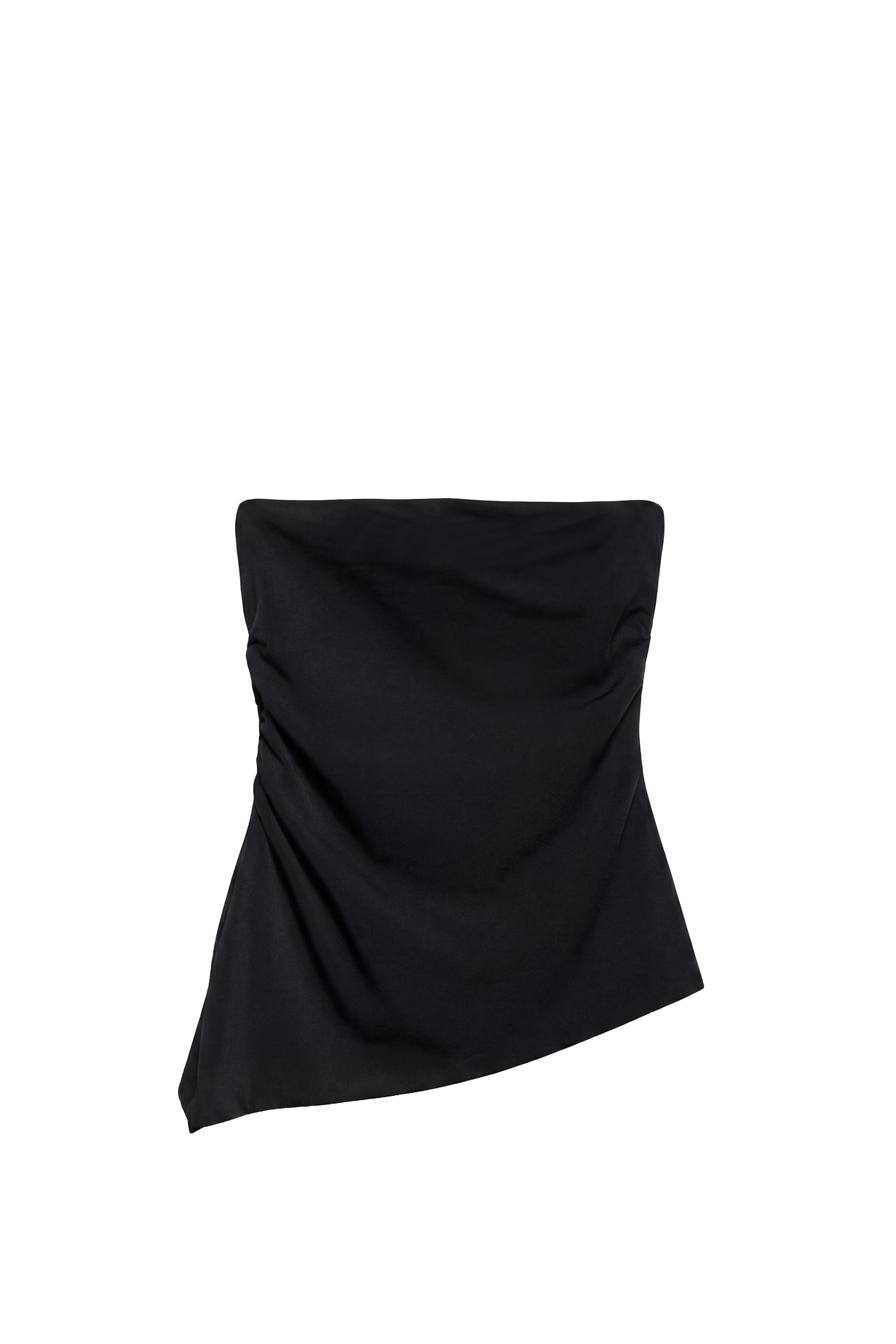 Pull&Bear Asimetrik straplez top görsel 4