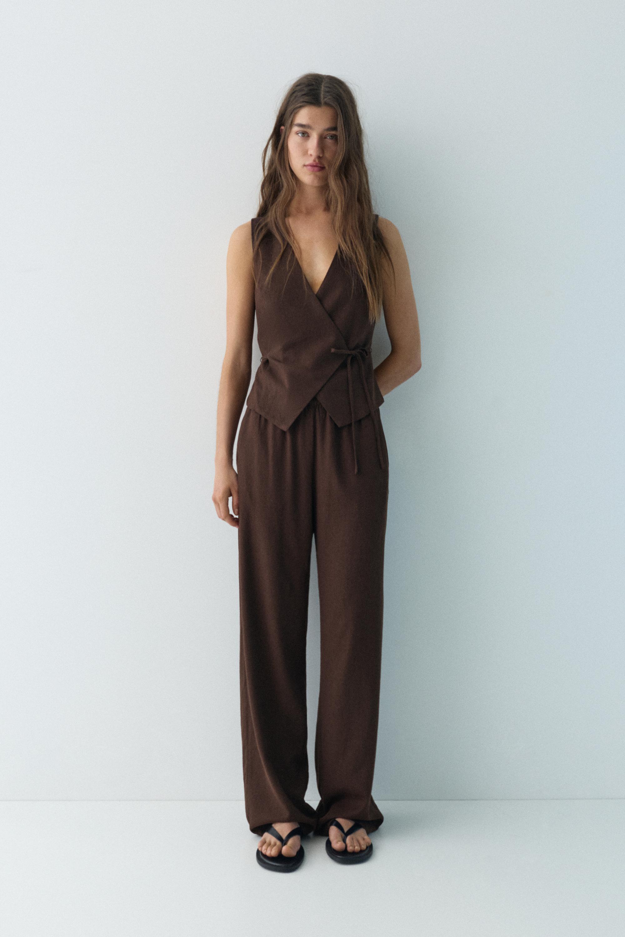 Rustik keten yelek - Görsel 60