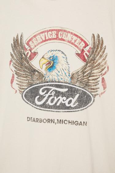 Ford short sleeve T-shirt — Ecru 10