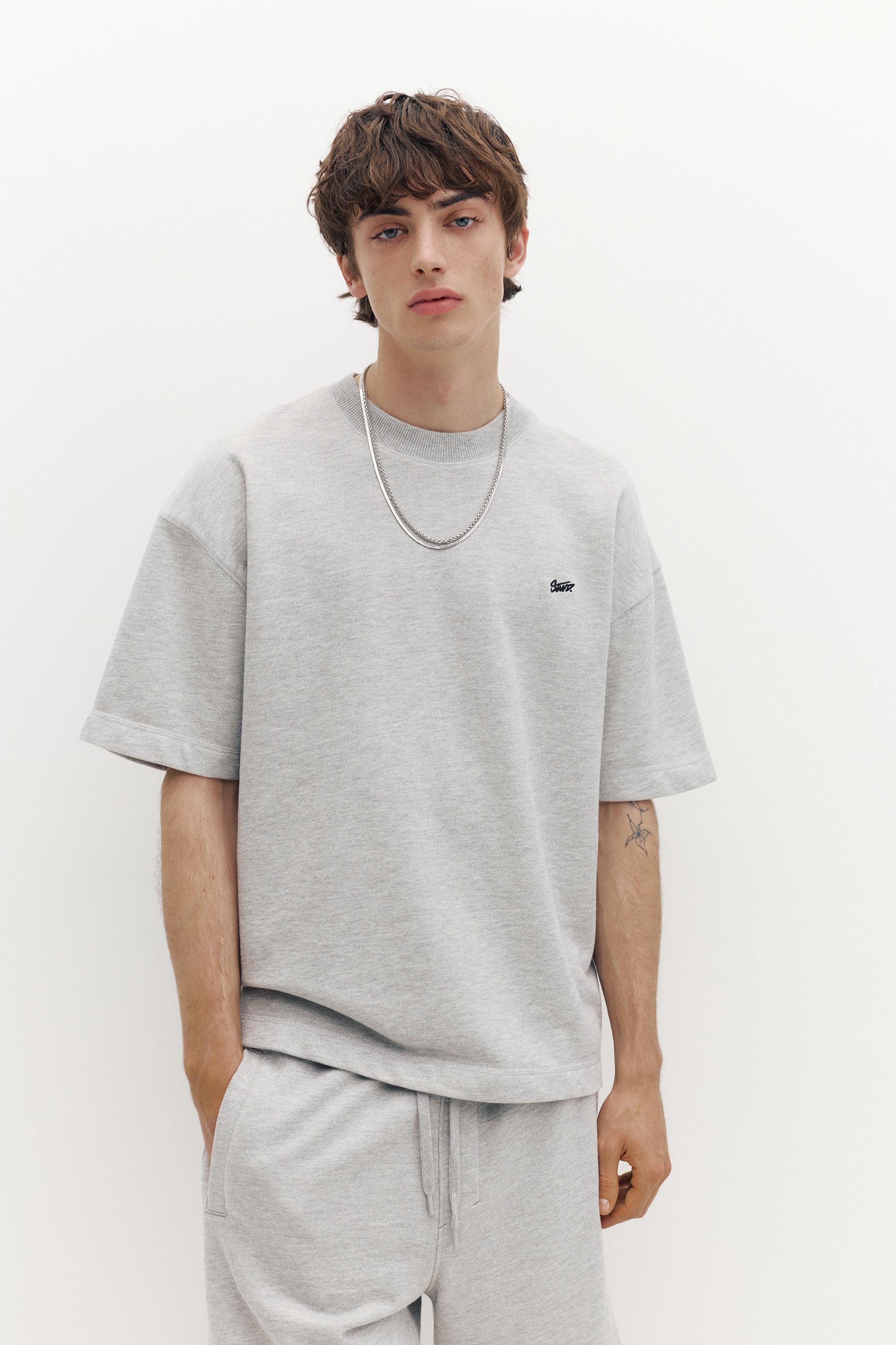 Kısa kollu logolu sweatshirt - Görsel 121