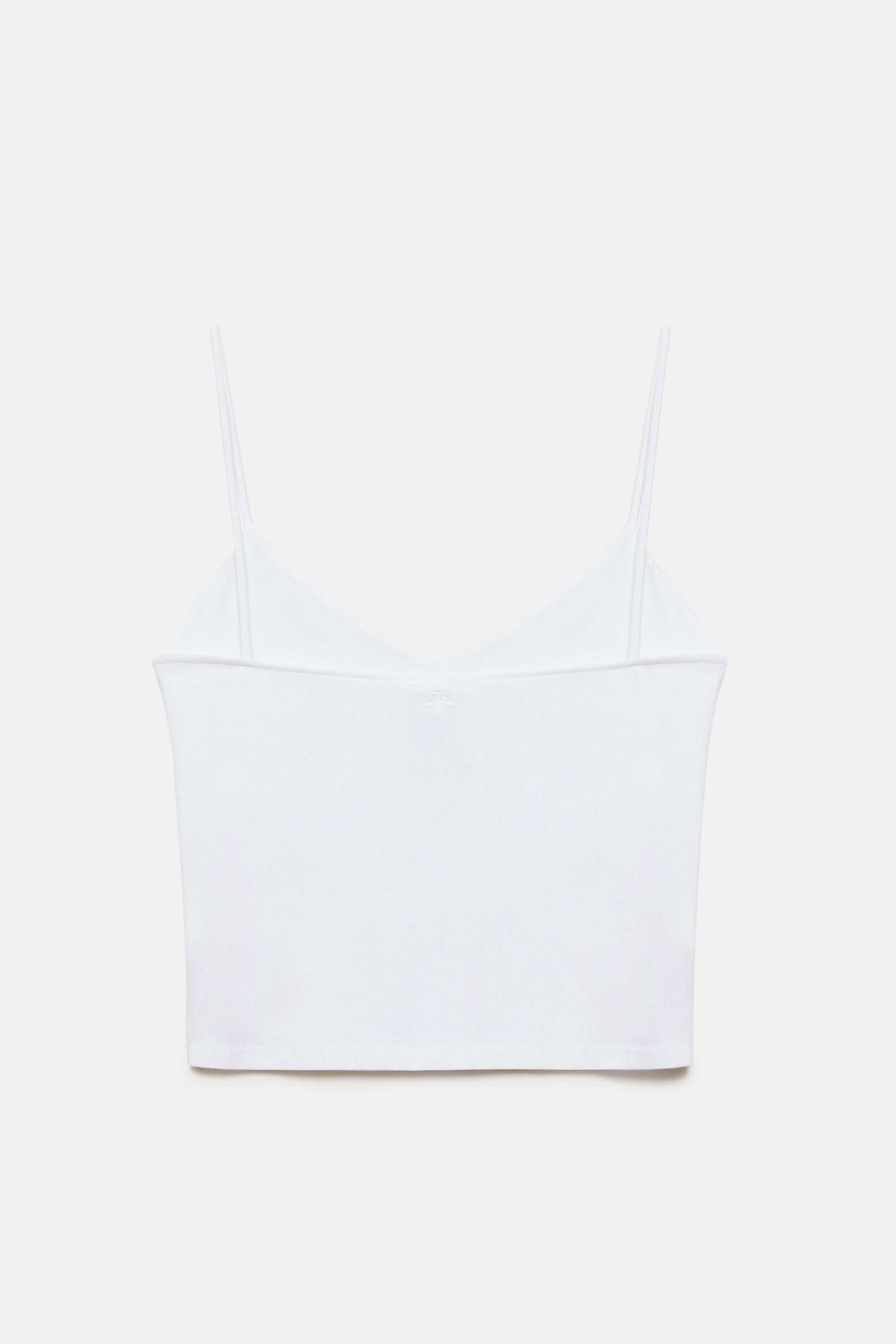 Fine-strap top — Ice