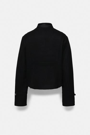 Fitted fireman clasp jacket — Black 6